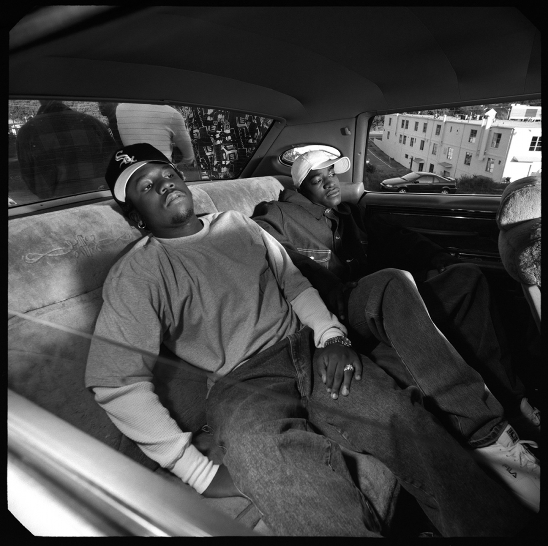 93125 Outkast In the Car BW by Timothy White