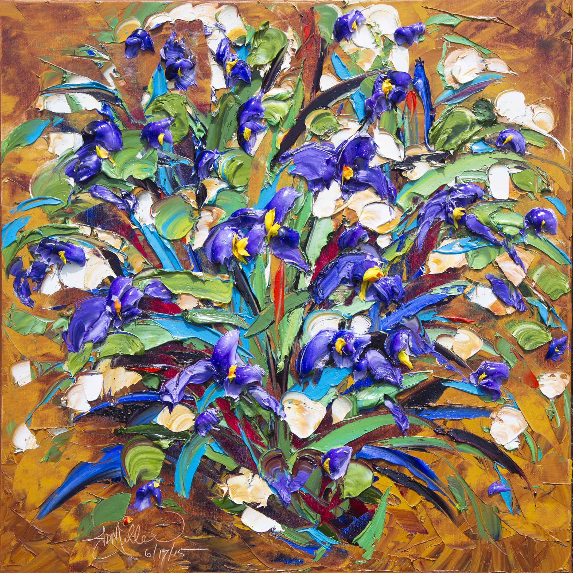 Crest Irises LIVE by JD Miller