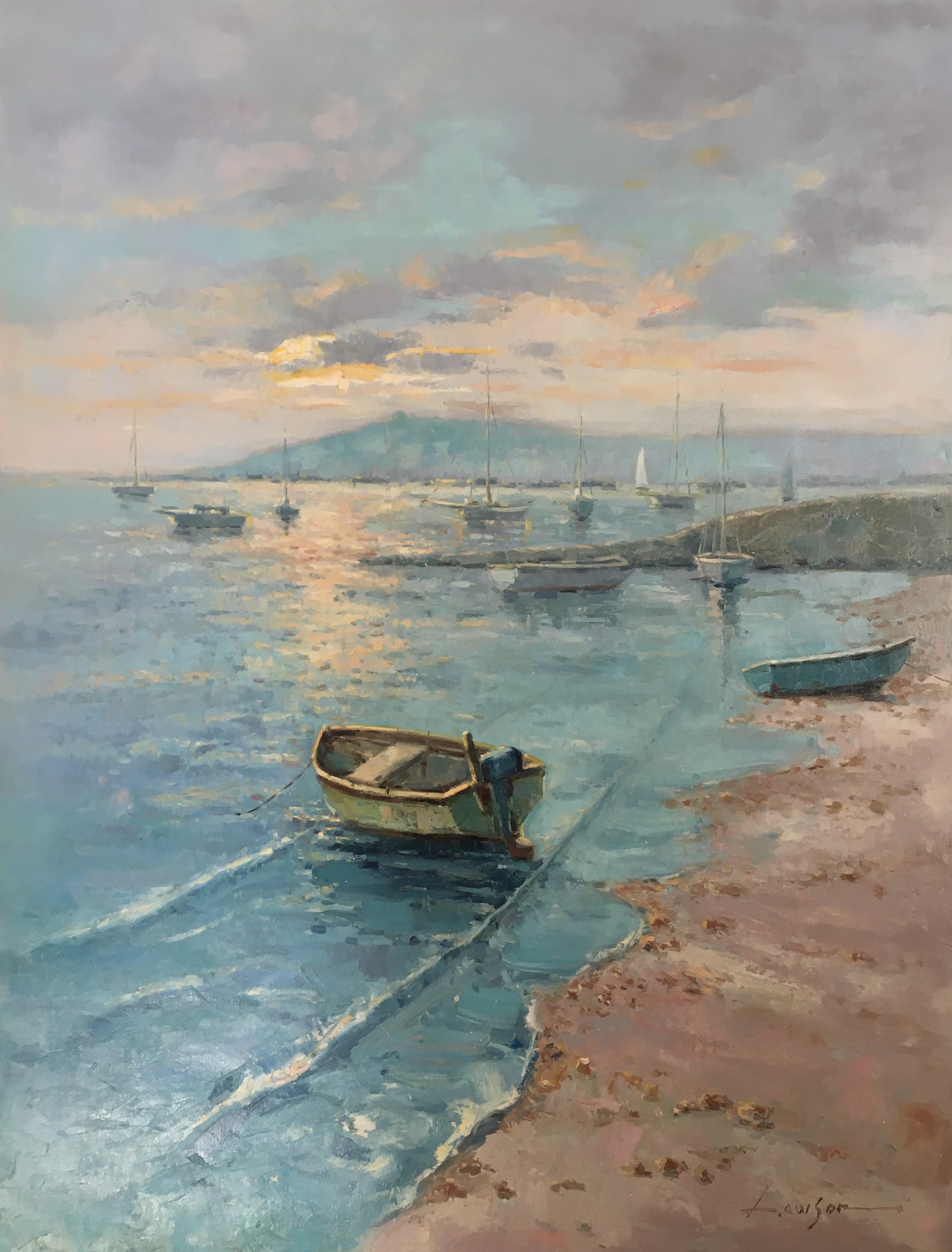 BOATS AT REST by LAWSON