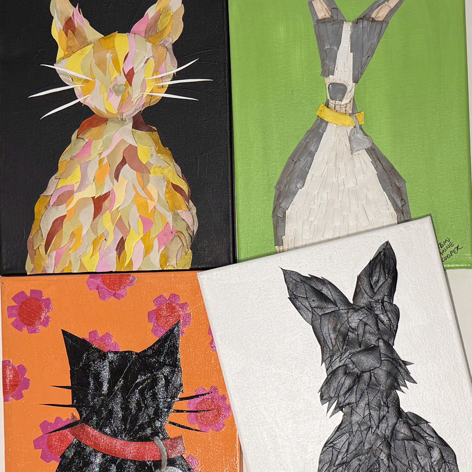 Dog or Cat Collage ~ Various by Robin Cooper