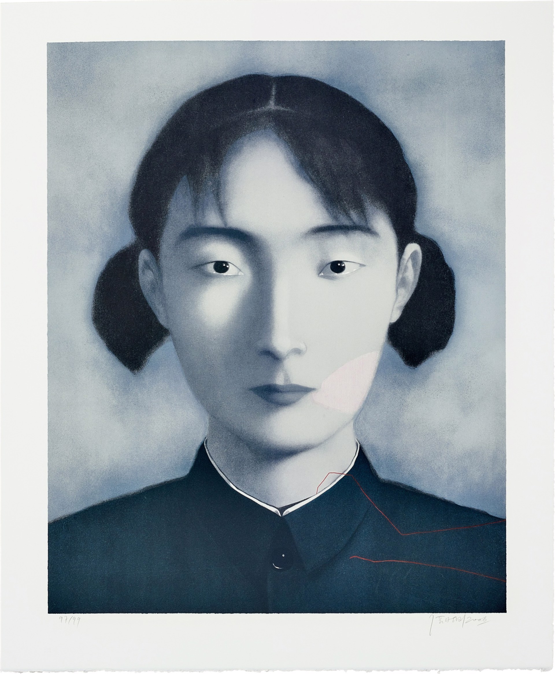 Untitled, from Bloodline Series by Zhang Xiaogang