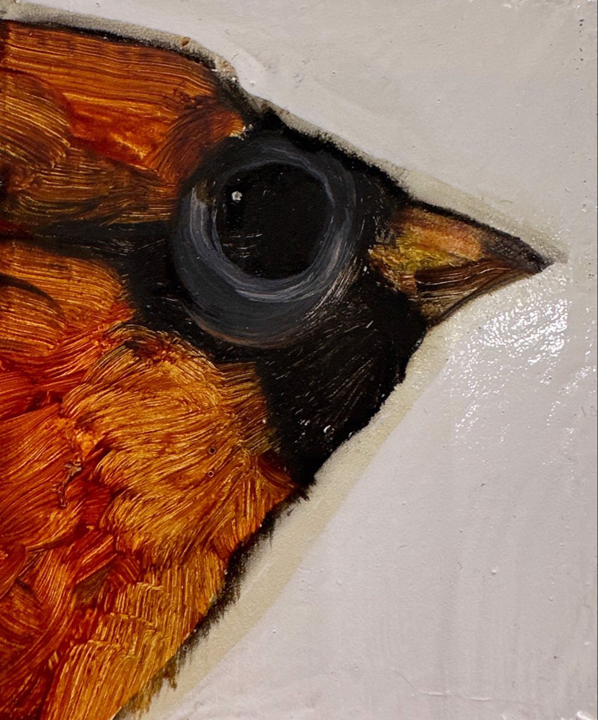 Bird Block (cardinal) by Diane Kilgore Condon