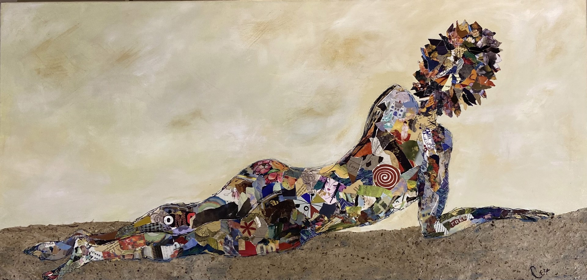 On the Beach by Cecelia "Cec" Dunn