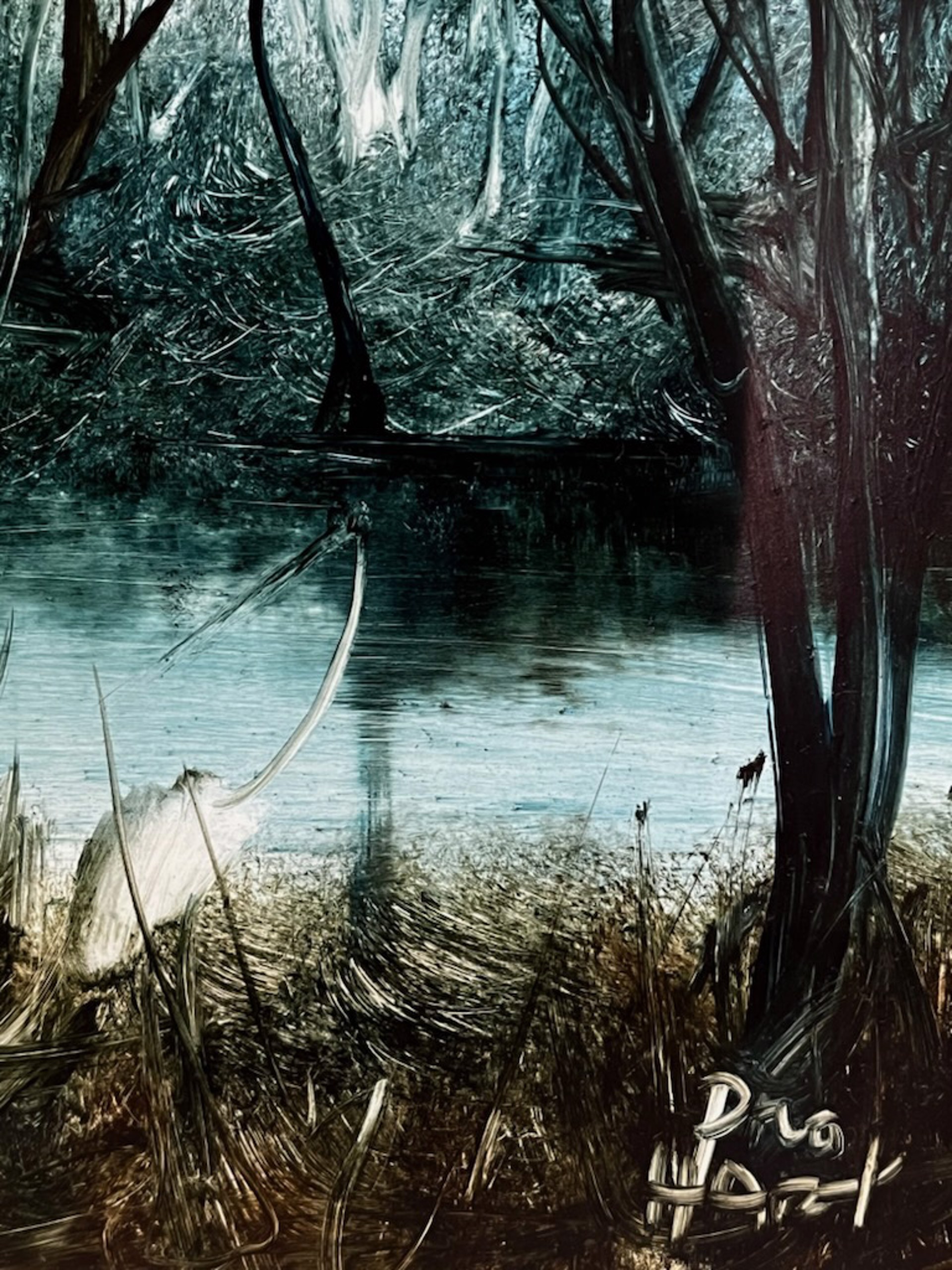 Swamp Birds by Pro Hart