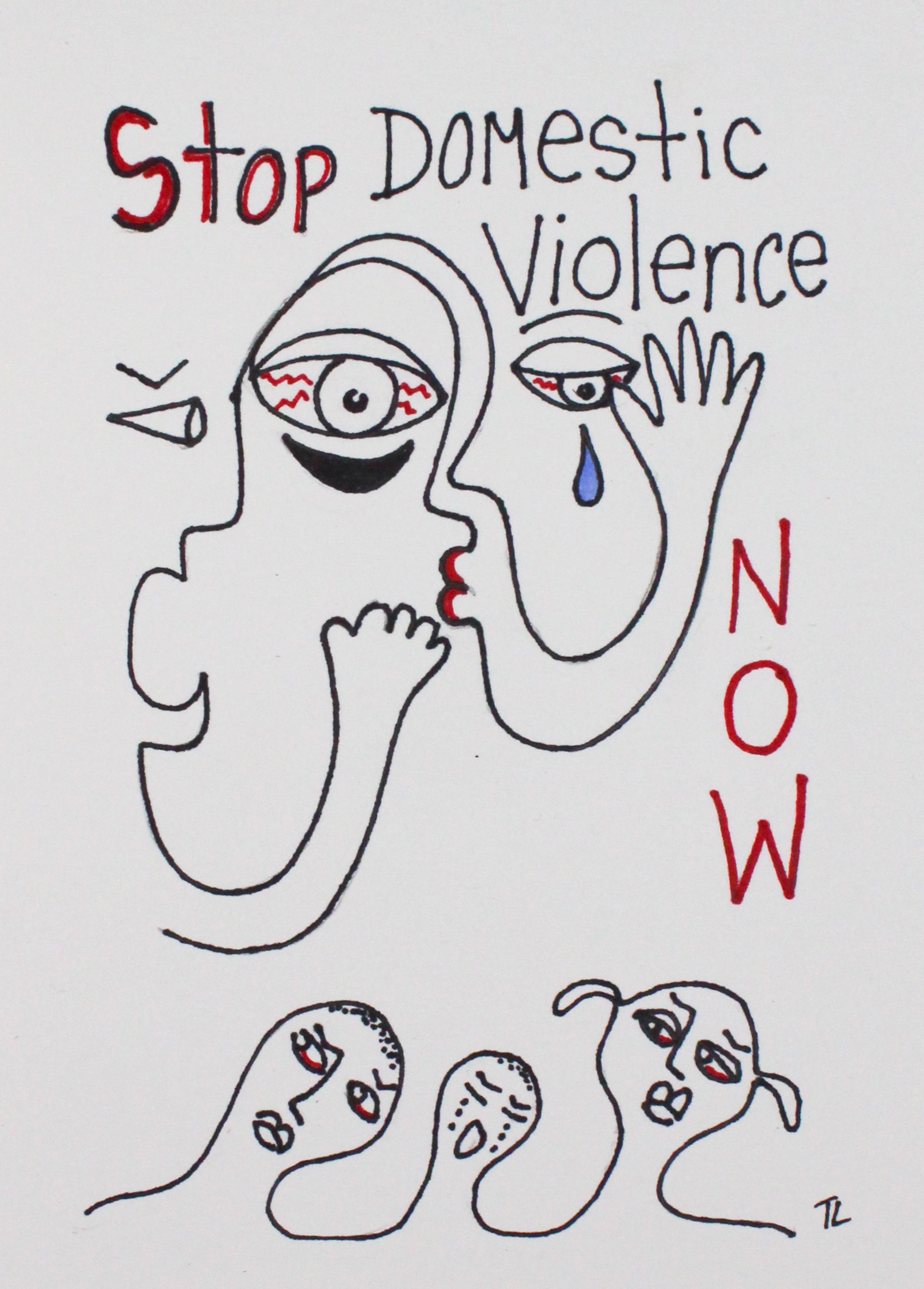 Stop Domestic Violence 2 by Toni Lane
