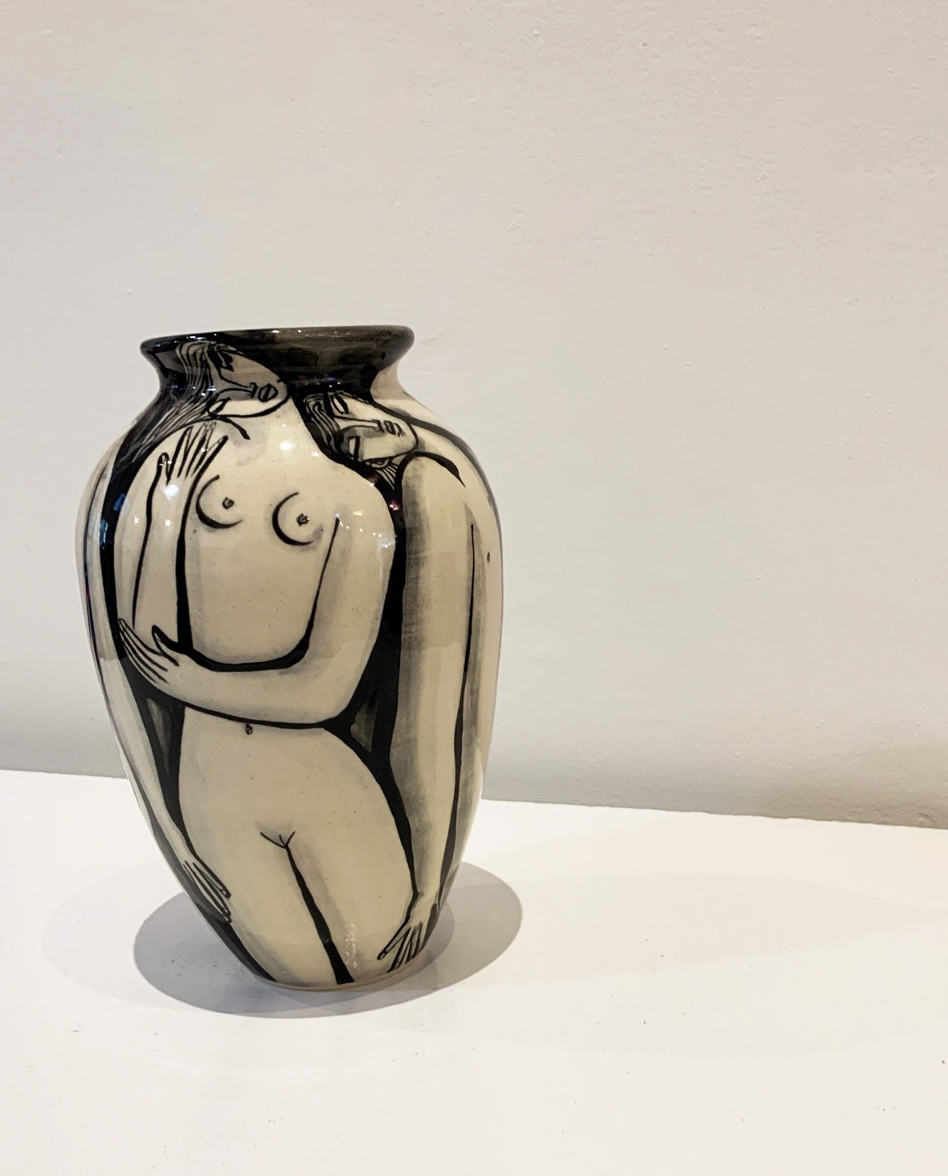 Girl Boy, Girl, Boy Vase by Ken and Tina Riesterer