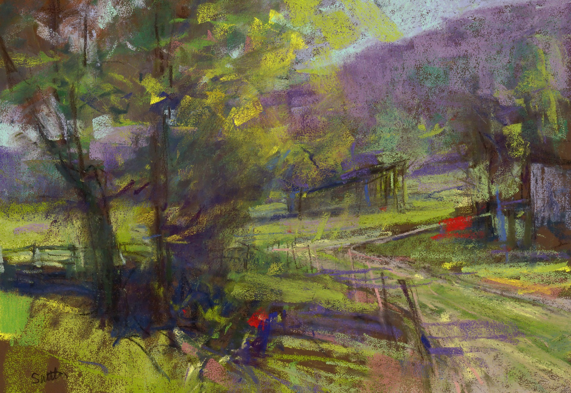 Mountain Track No. 01 by Bill Suttles