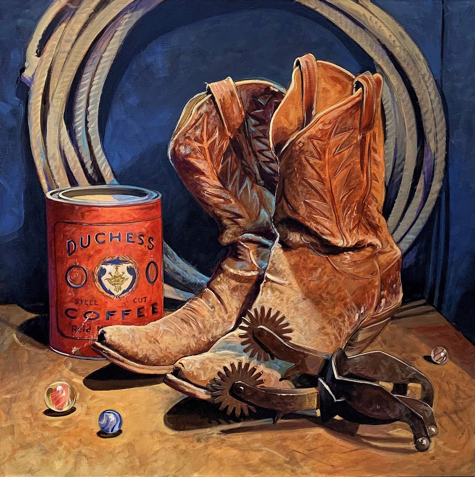 Boots and Coffee by David Dorsey