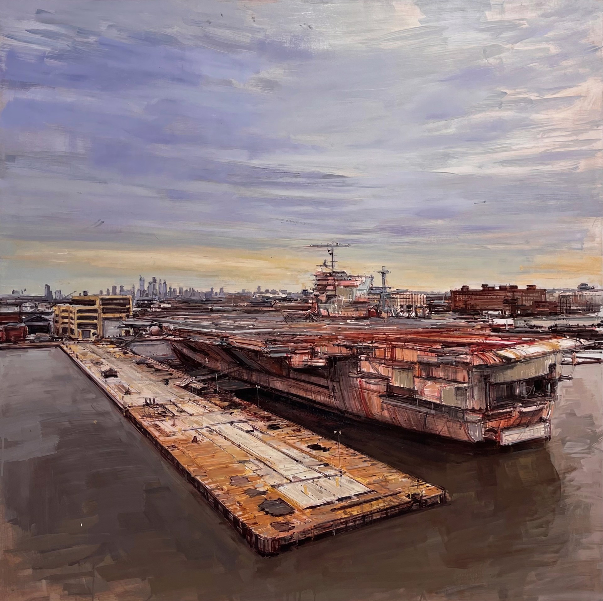Carrier at the Navy Yard by Valerio D'Ospina