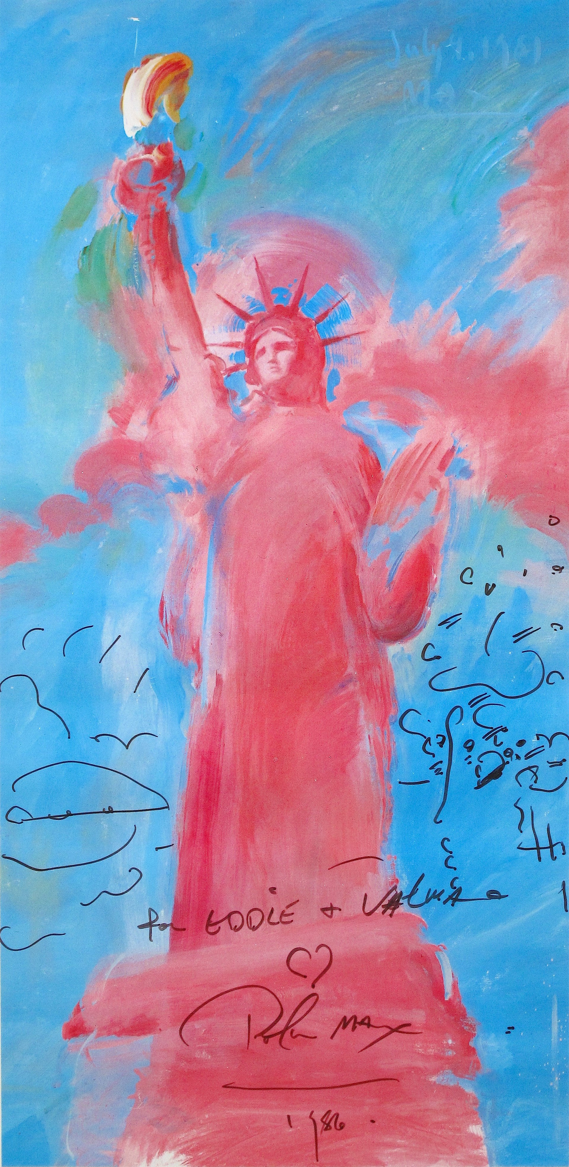 Liberty by Peter Max
