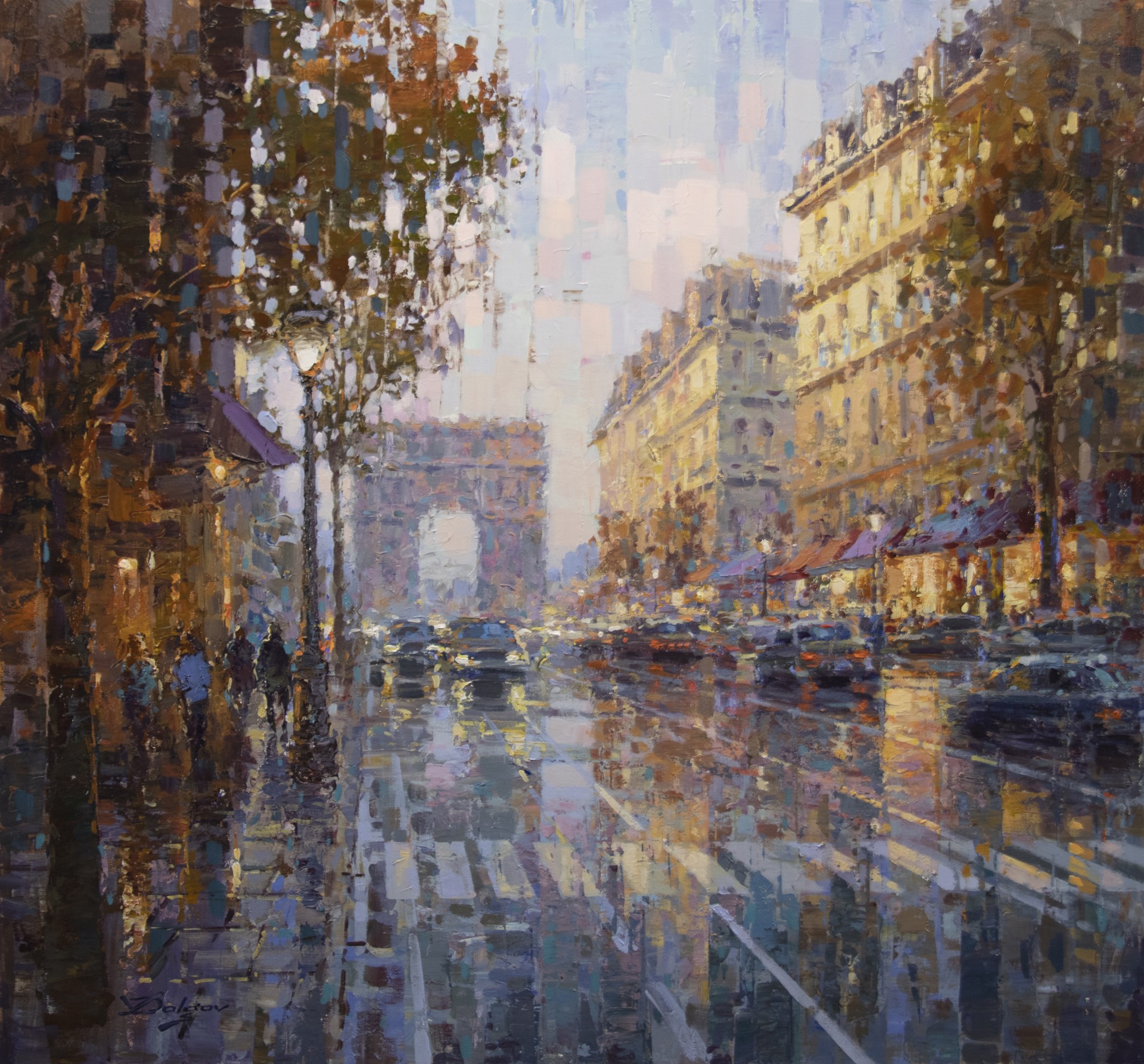 Memories of Paris by Vadim Dolgov