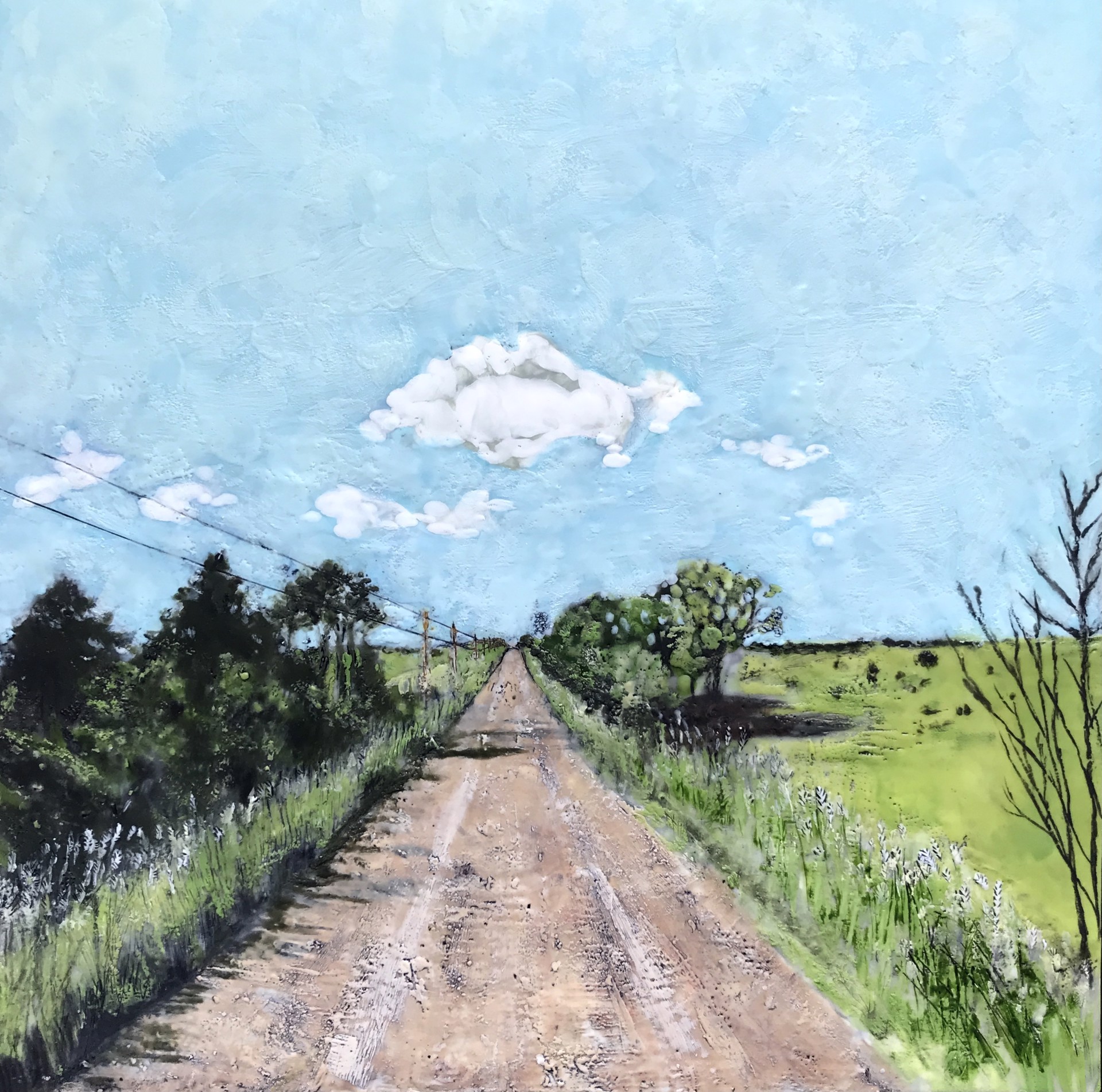 Road Less Traveled (Whiterock Conservancy) by Barbara Walton