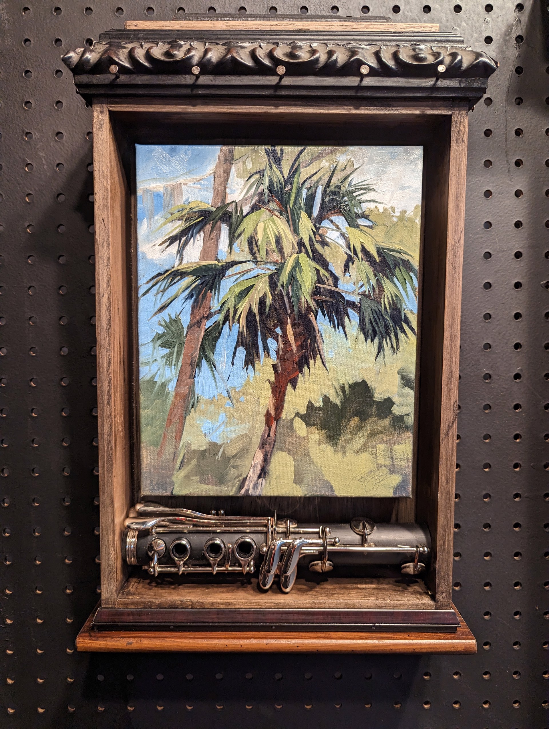 Woodwind Palm - SOLD by Robin Popp