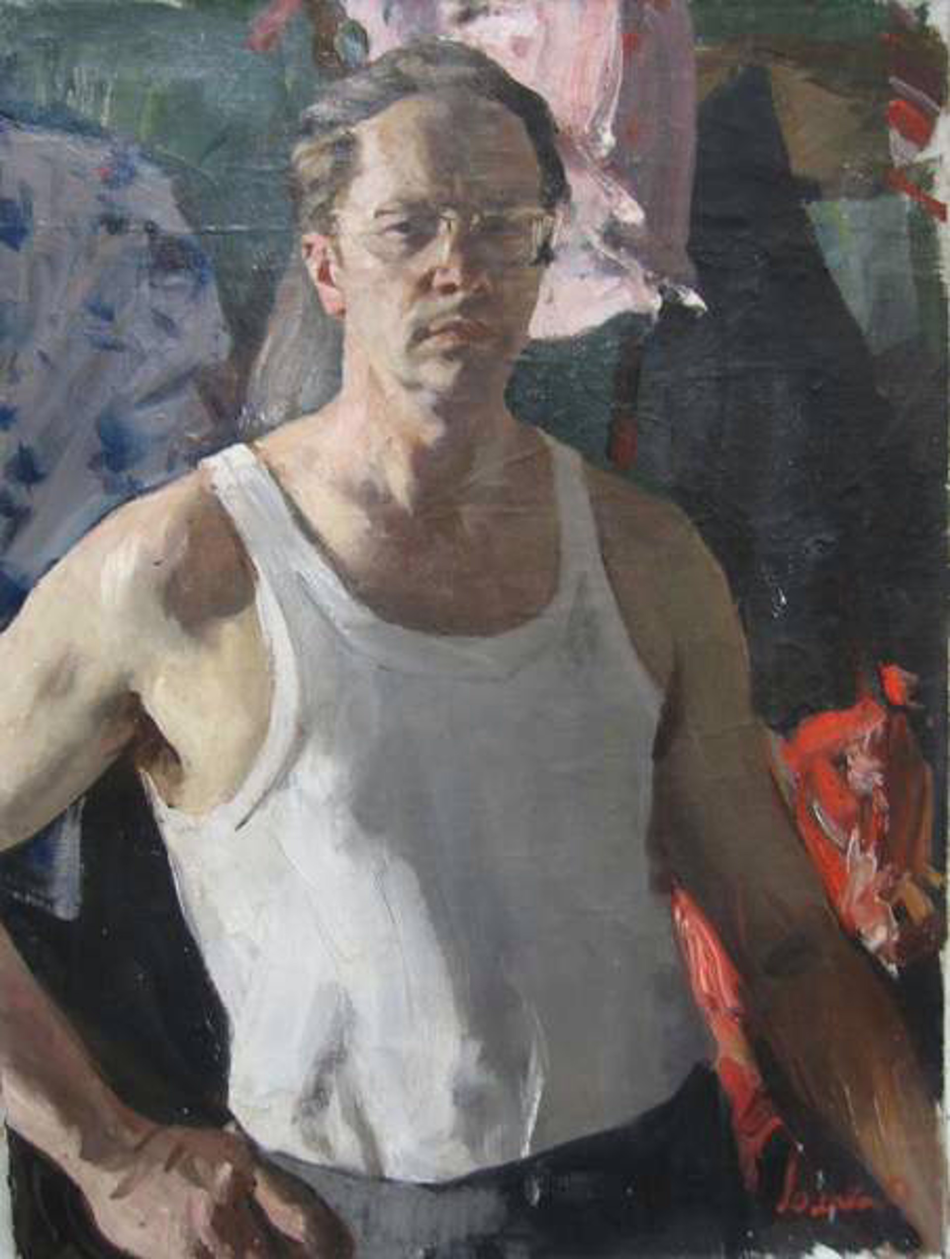 Self Portrait by Oleg Lomakin