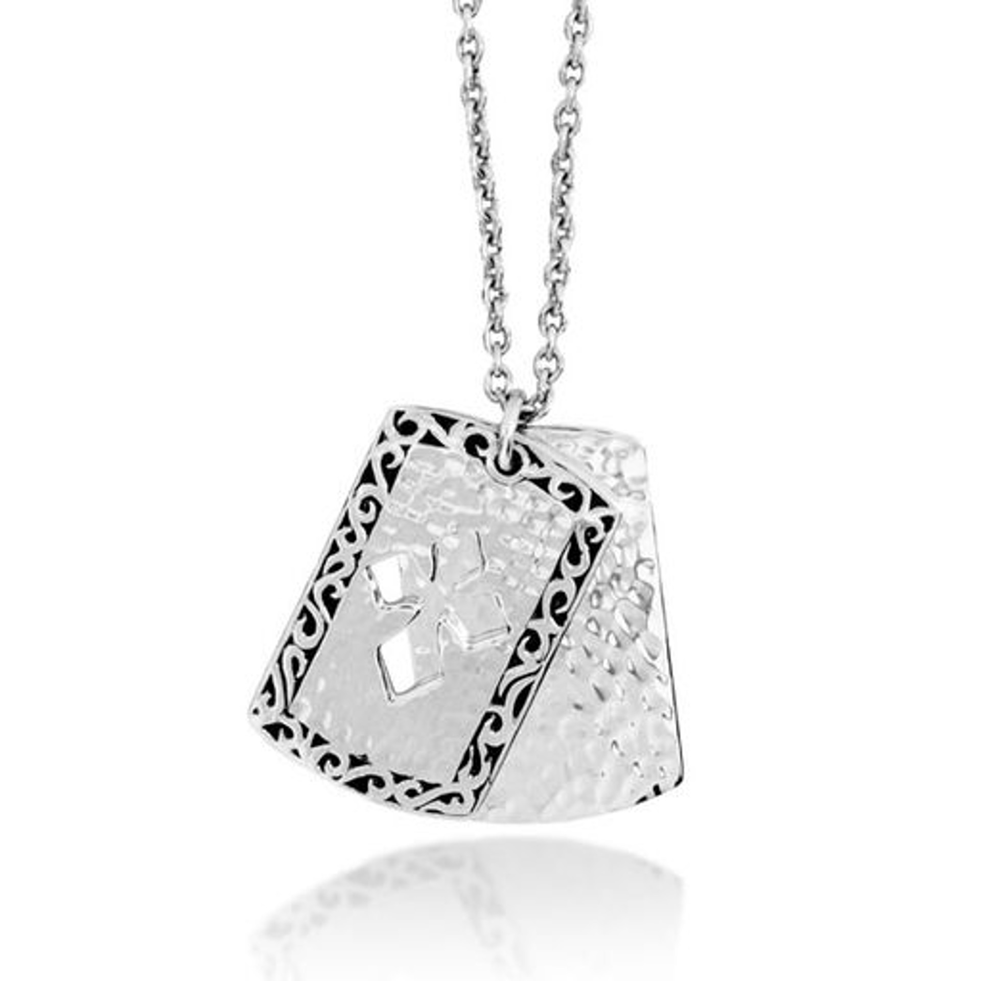 6986 Men's Sterling Silver Necklace by Lois Hill