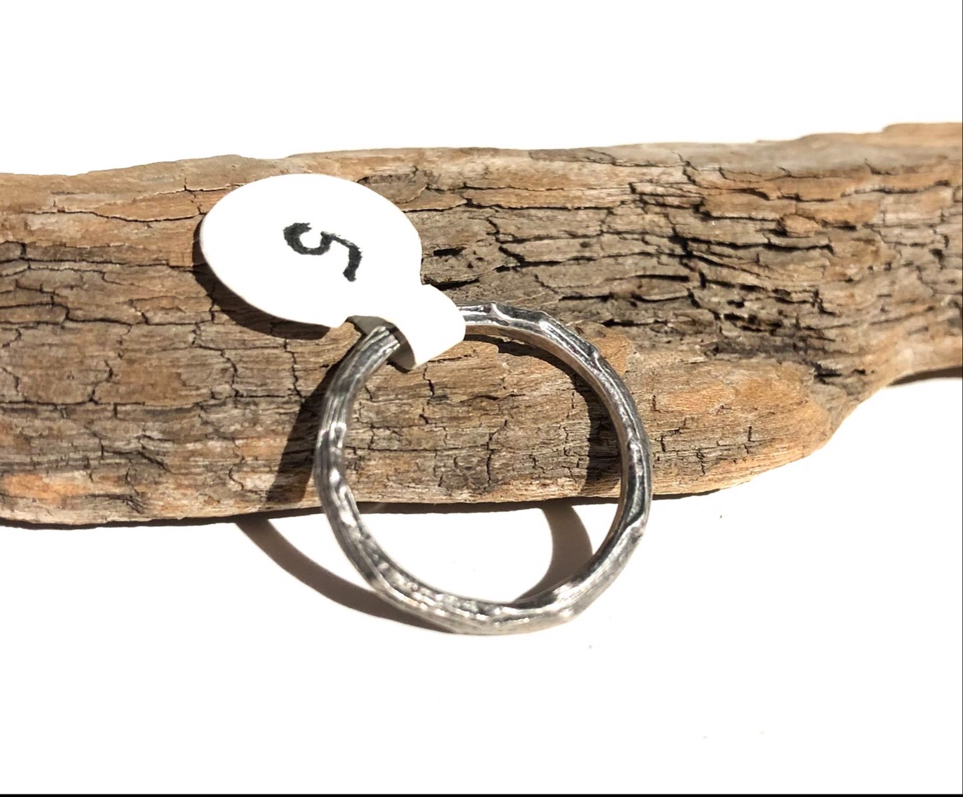Sterling Pine Branch Ring by Amber Mahler