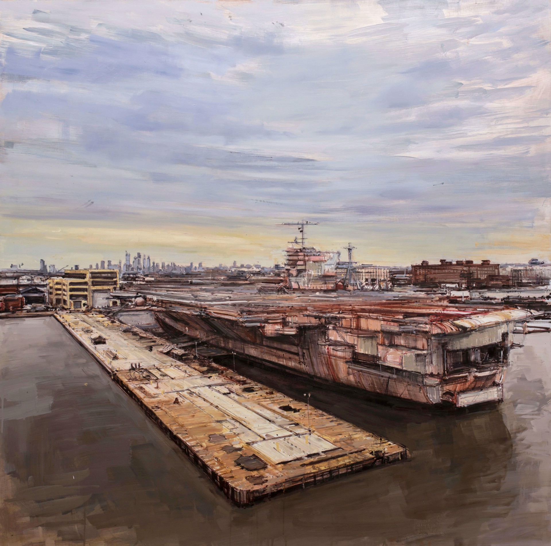 Carrier at the Navy Yard by Valerio D'Ospina