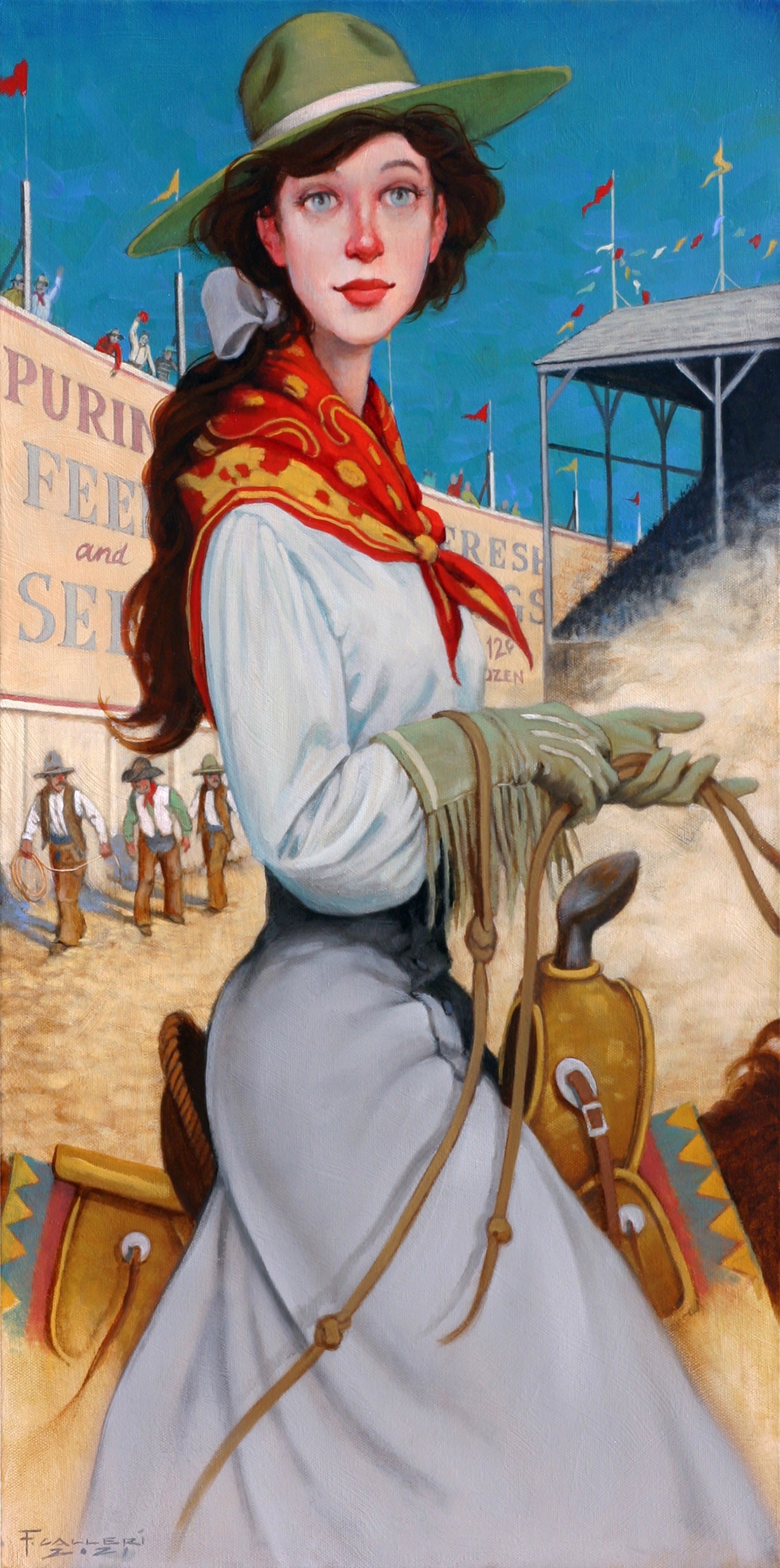 Rodeo Queen by Fred Calleri