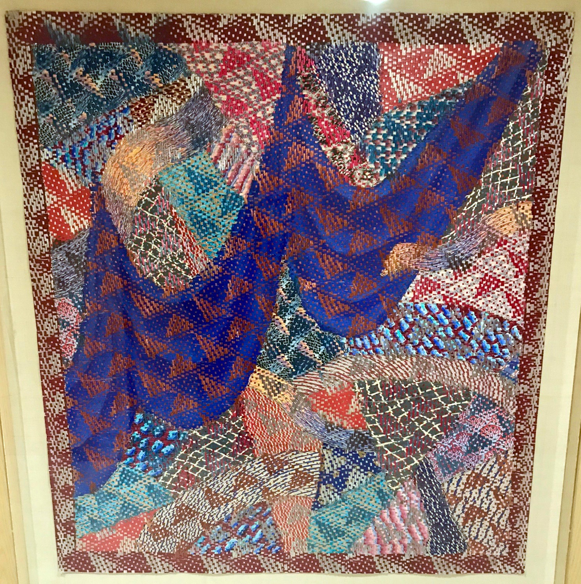 Crazy Quilt Royal Remnants II by Lia Cook