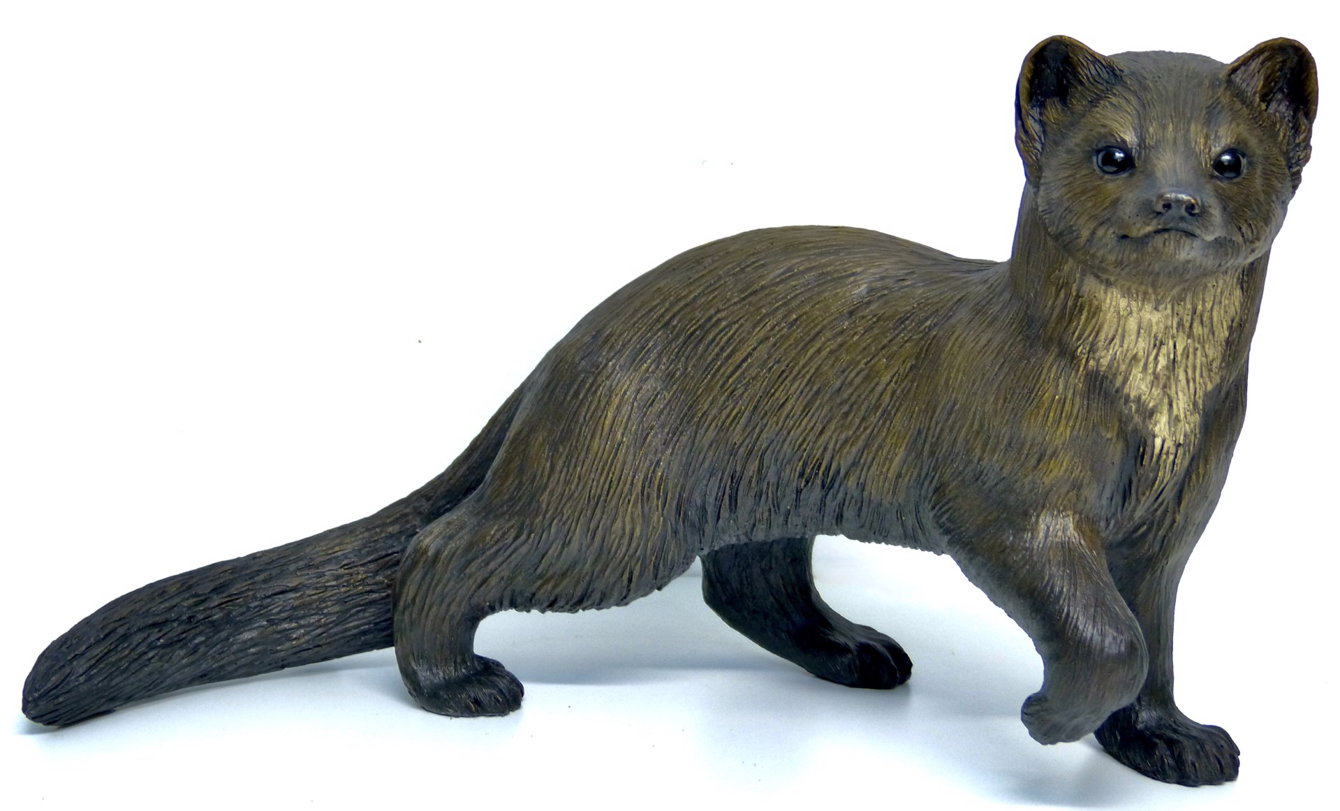 Aston: Life Size Pine Marten by Tom Hjorleifson