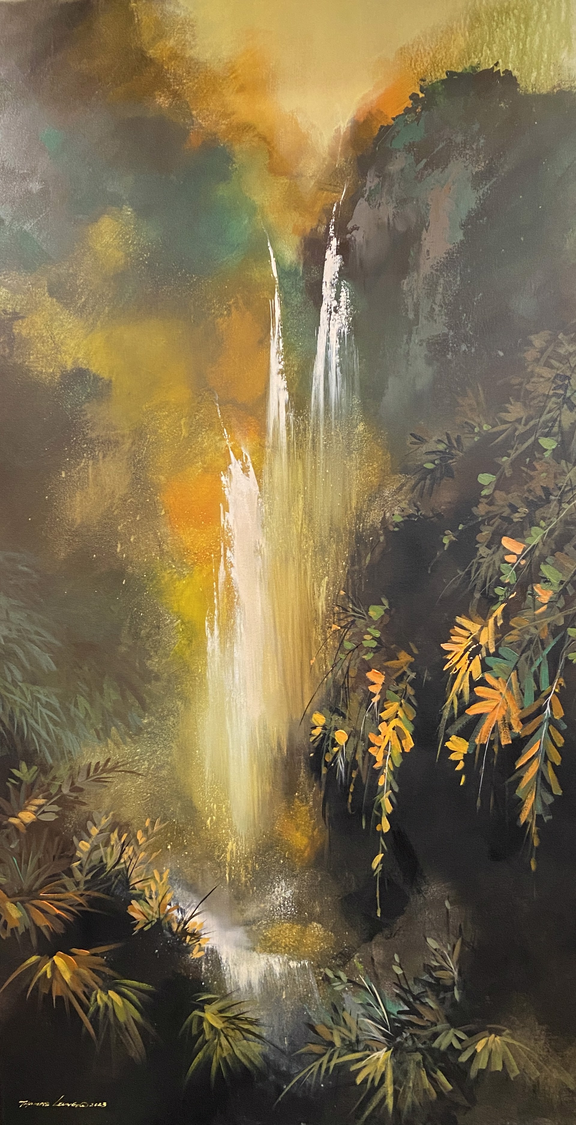 The Hidden Falls by Thomas Leung