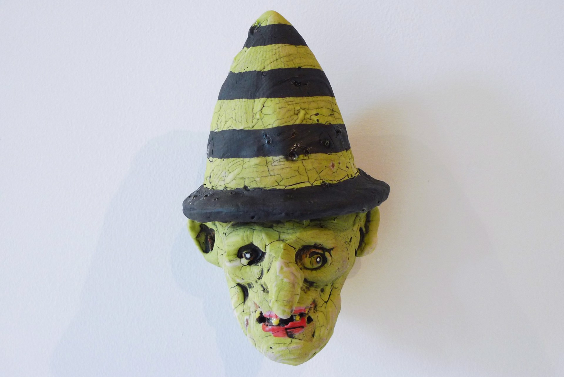 Witch Wall Sculpture by Tom Bartel
