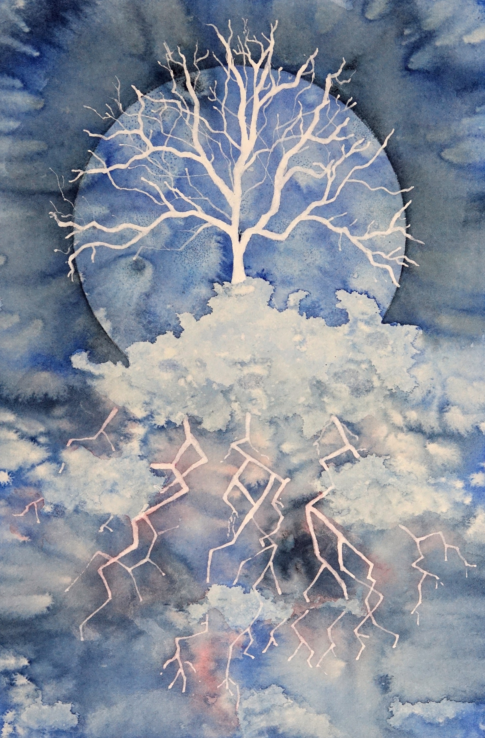 Tree of Light I by Laura Pickering