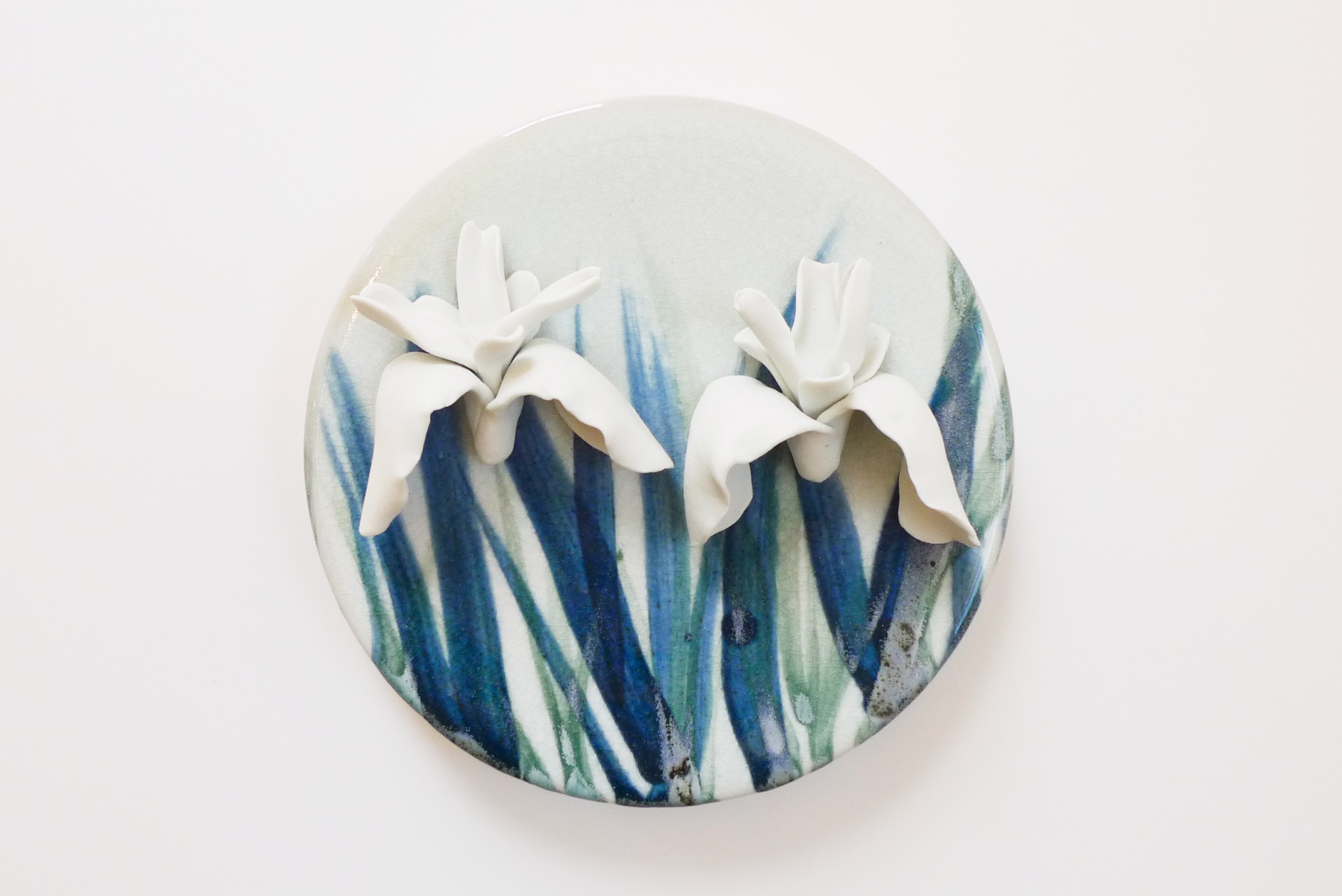 Two Irises by Juliane Shibata