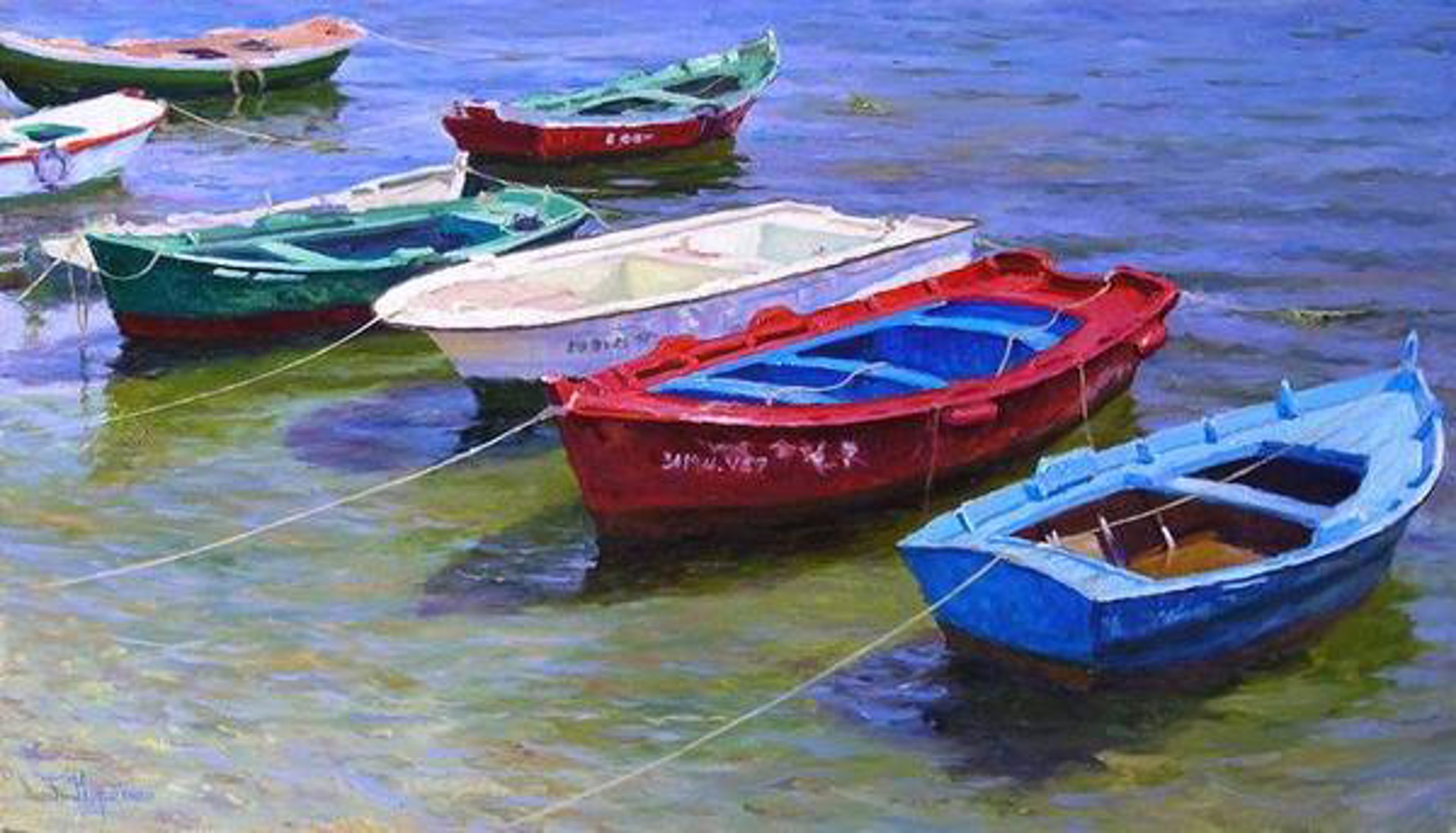 Boats by Gennadi Kirichenko