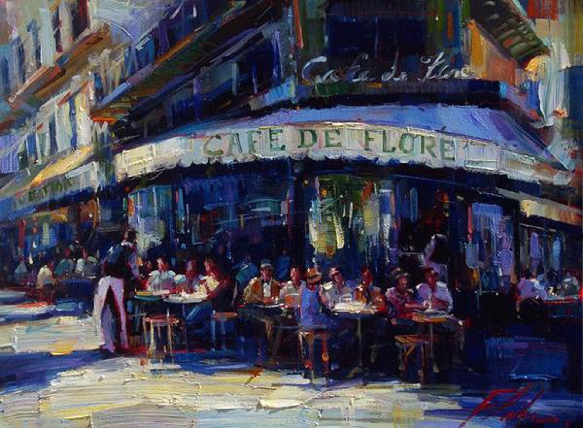 Café de Flore by Michael Flohr