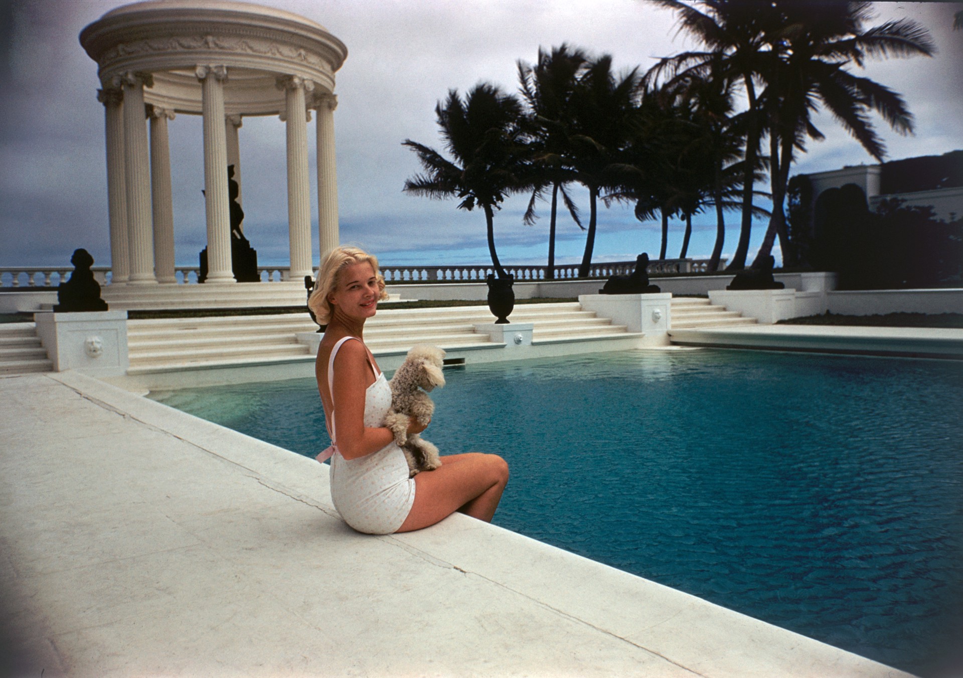 CZ By The Pool by Slim Aarons