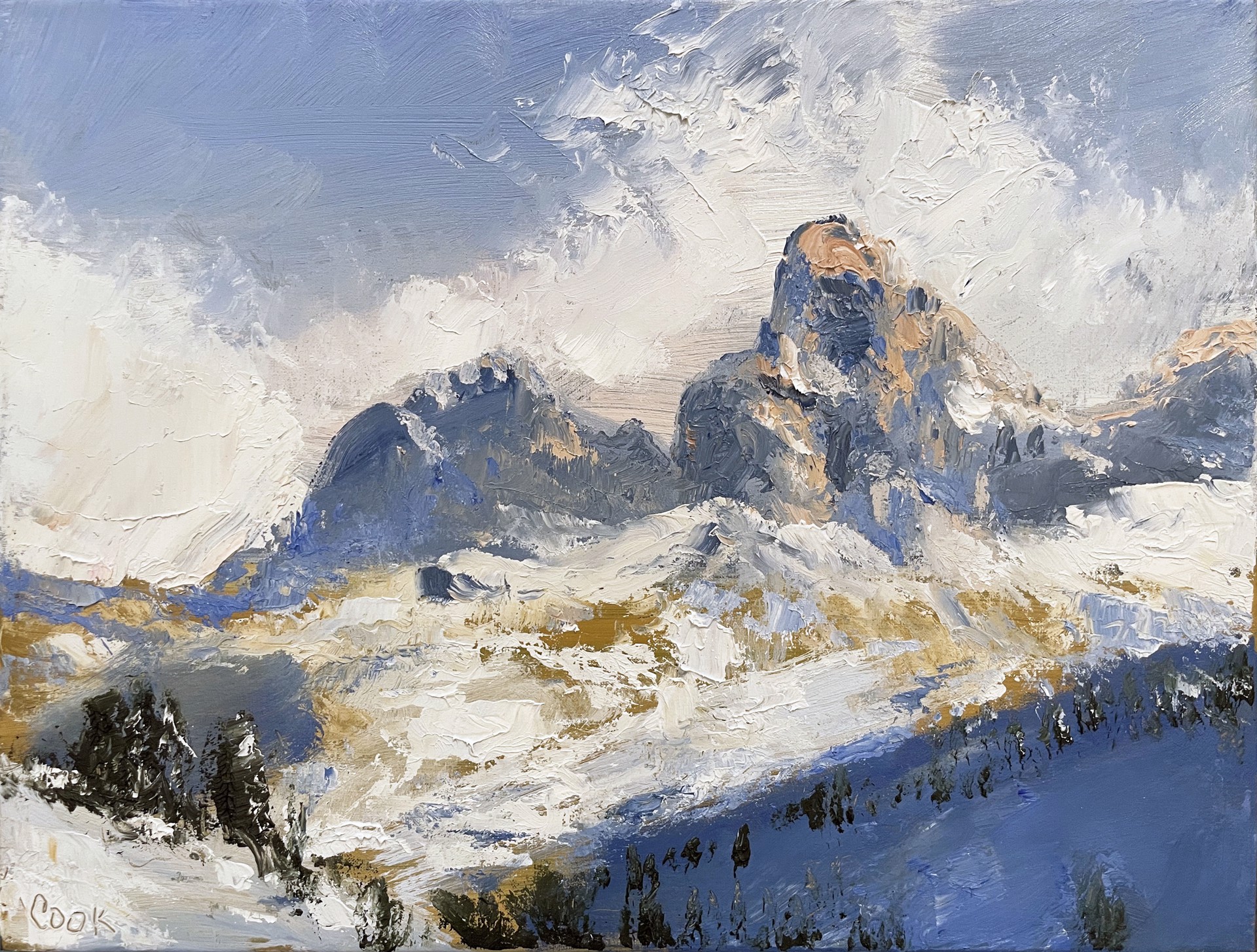 Teton Valley Study #3 by James Cook