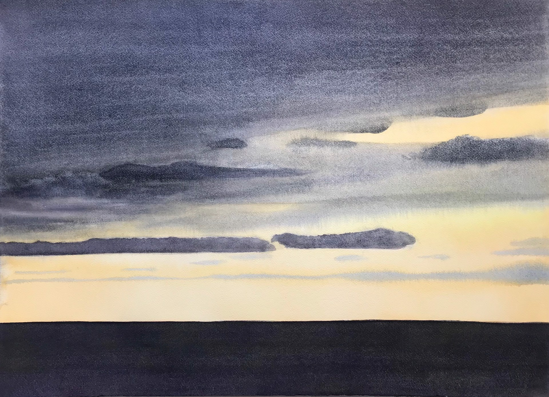 Evening Clouds #2 by Ken Mazzu
