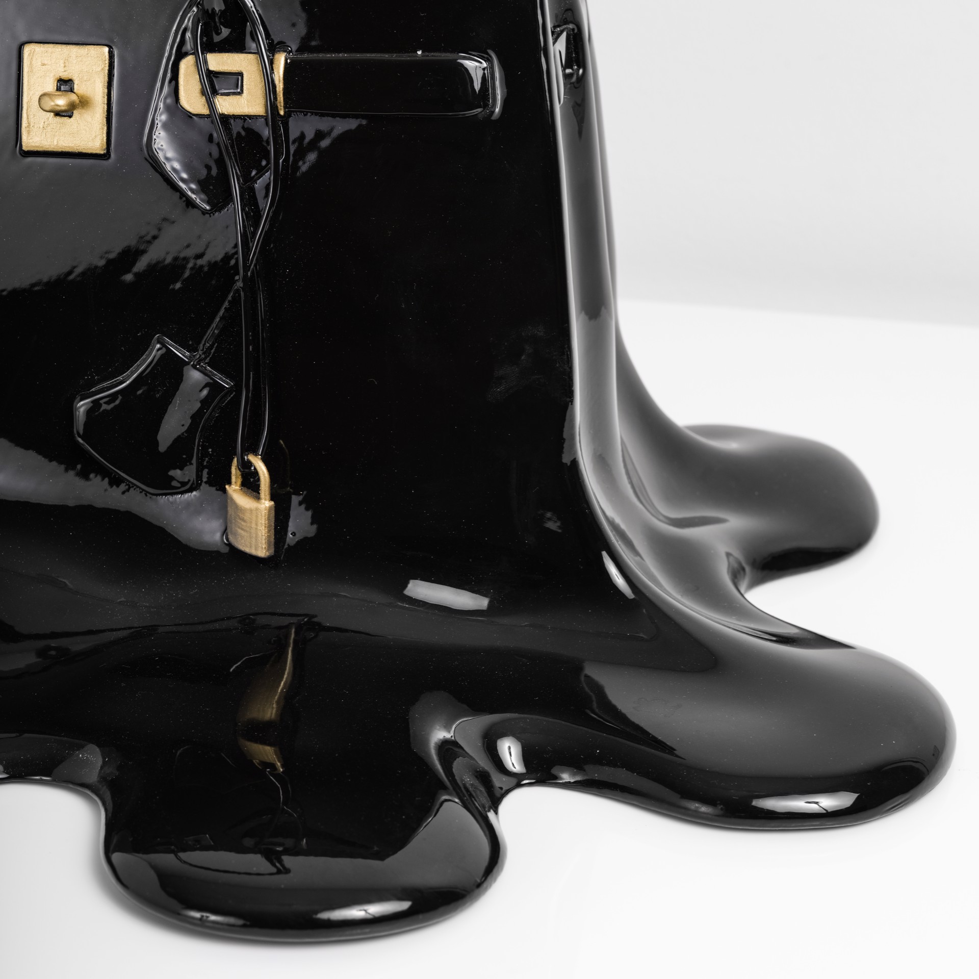 Hermès Black - Gold Hardware by Becky Rosa