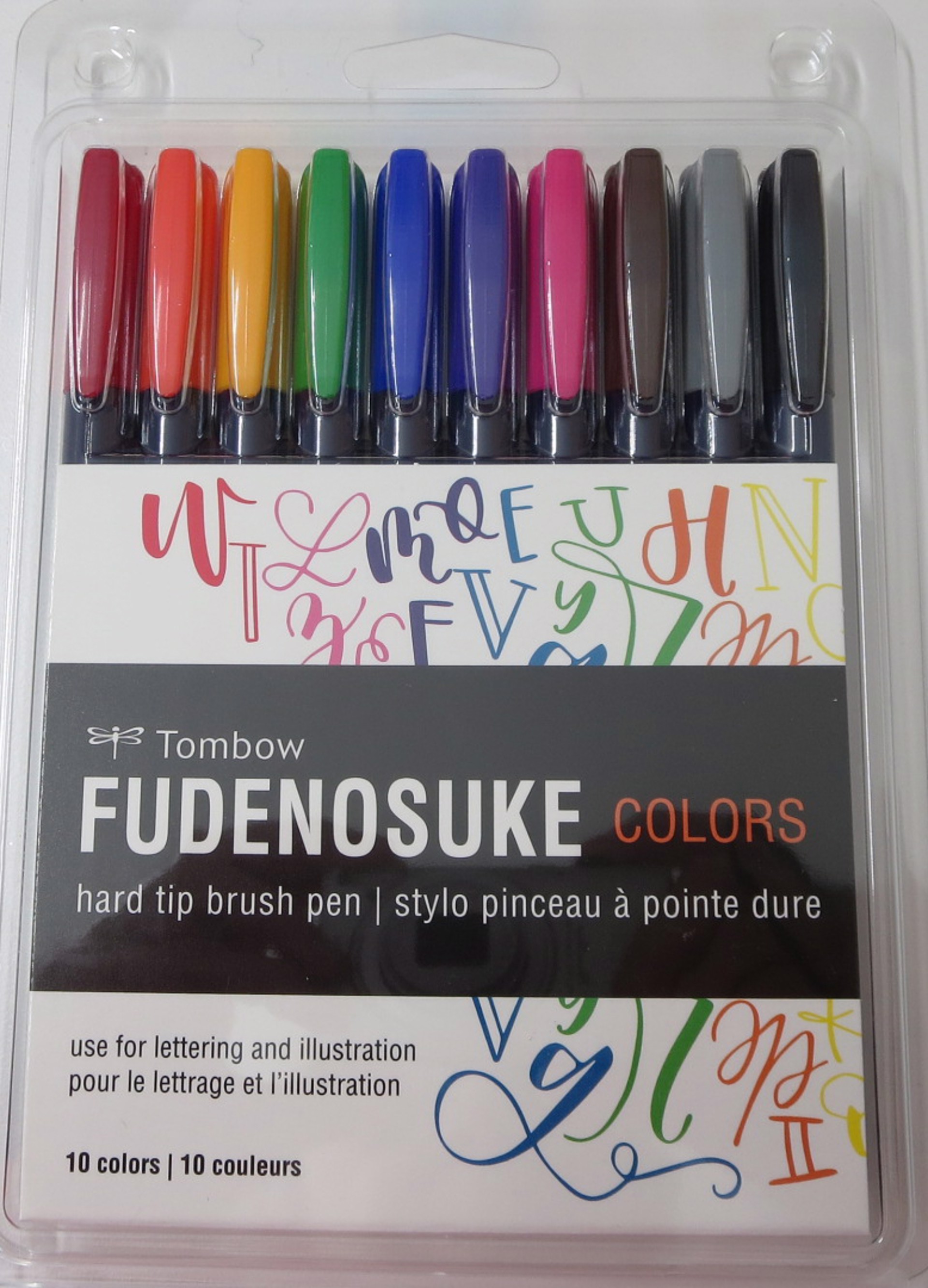 Tombow Fudenosuke Brush pen set by Gift Shop