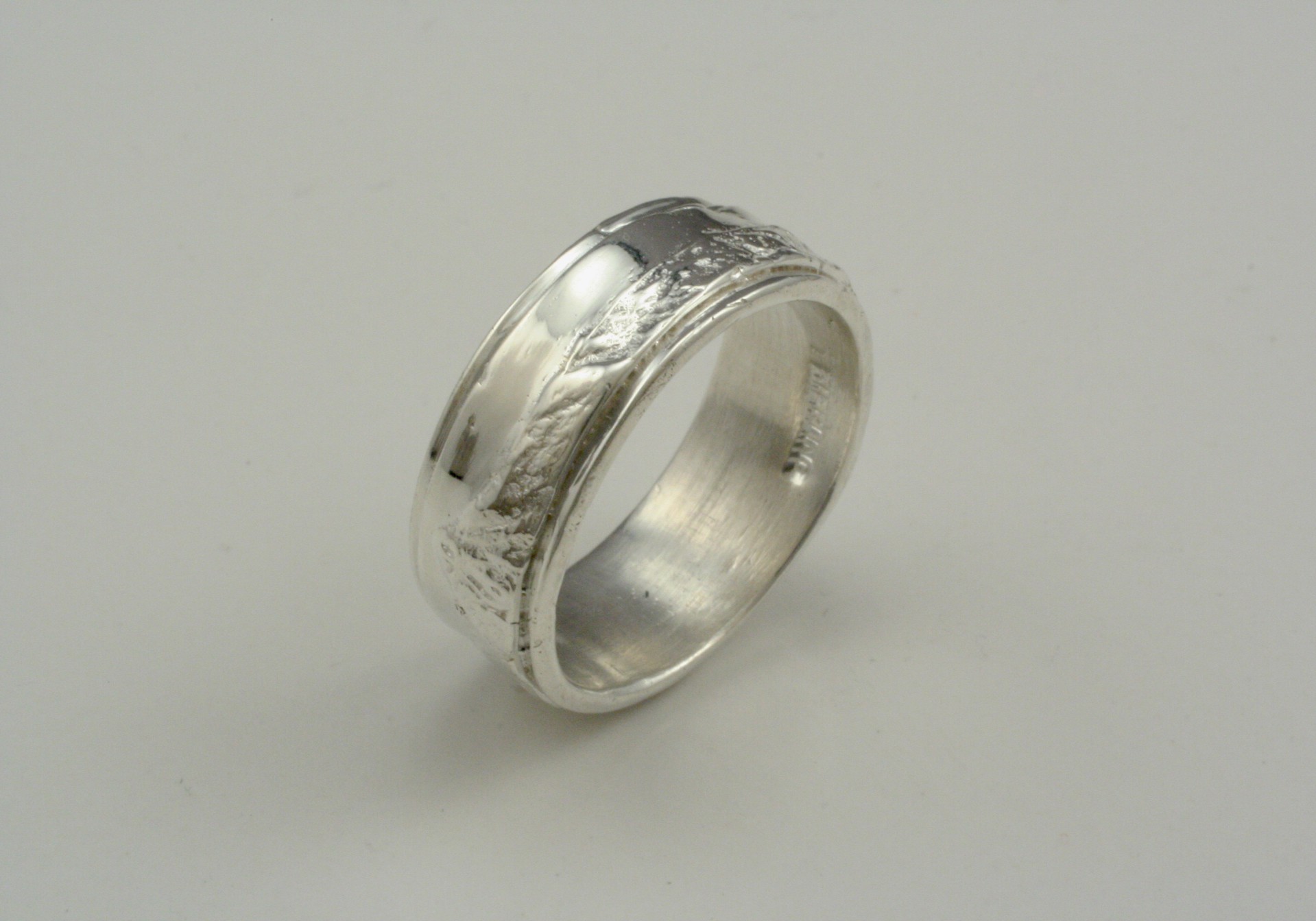 Sterling Silver Mountain Ring by J COTTER