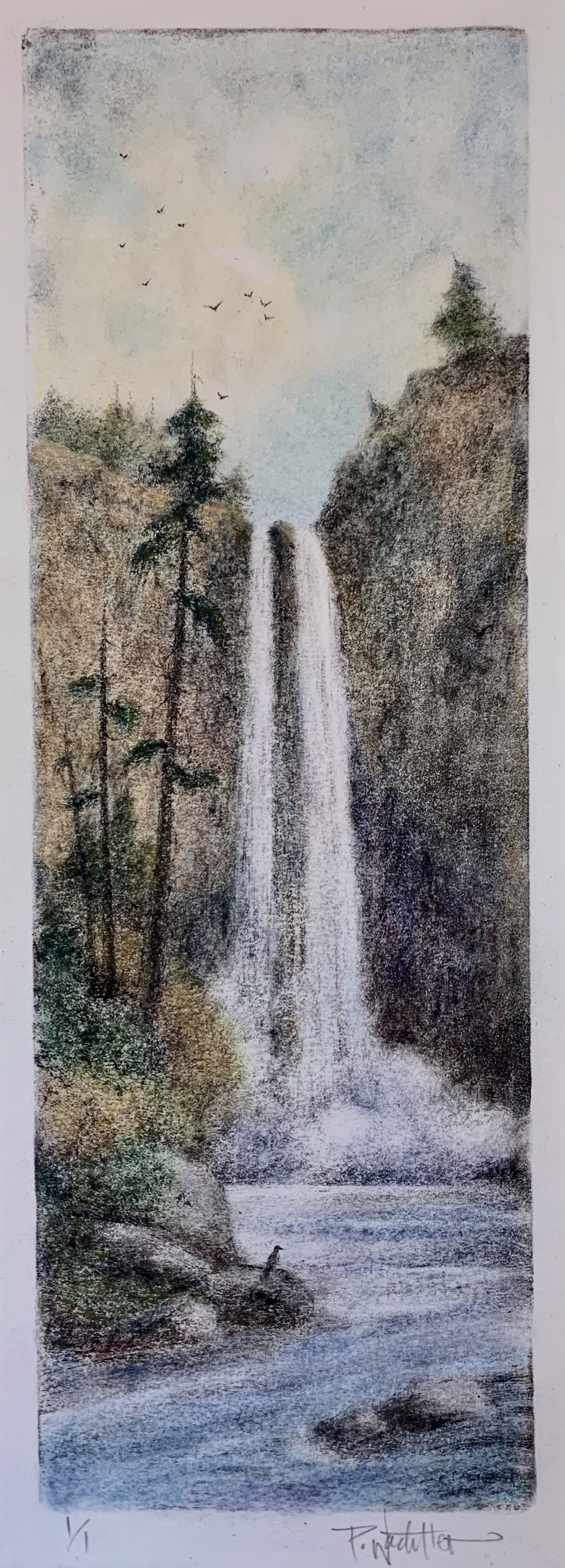 Snoqualmie Falls by Pamela Wachtler
