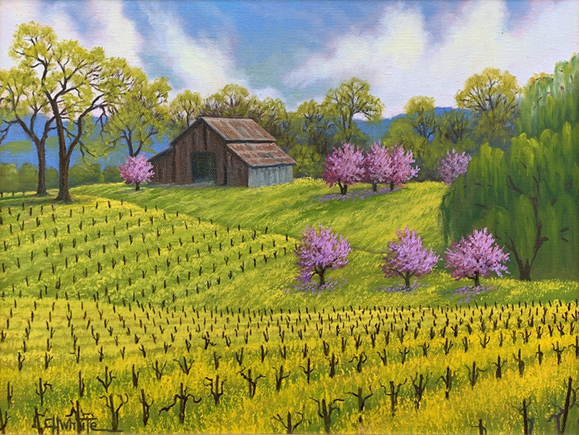 Early Spring Mustard by Charles White