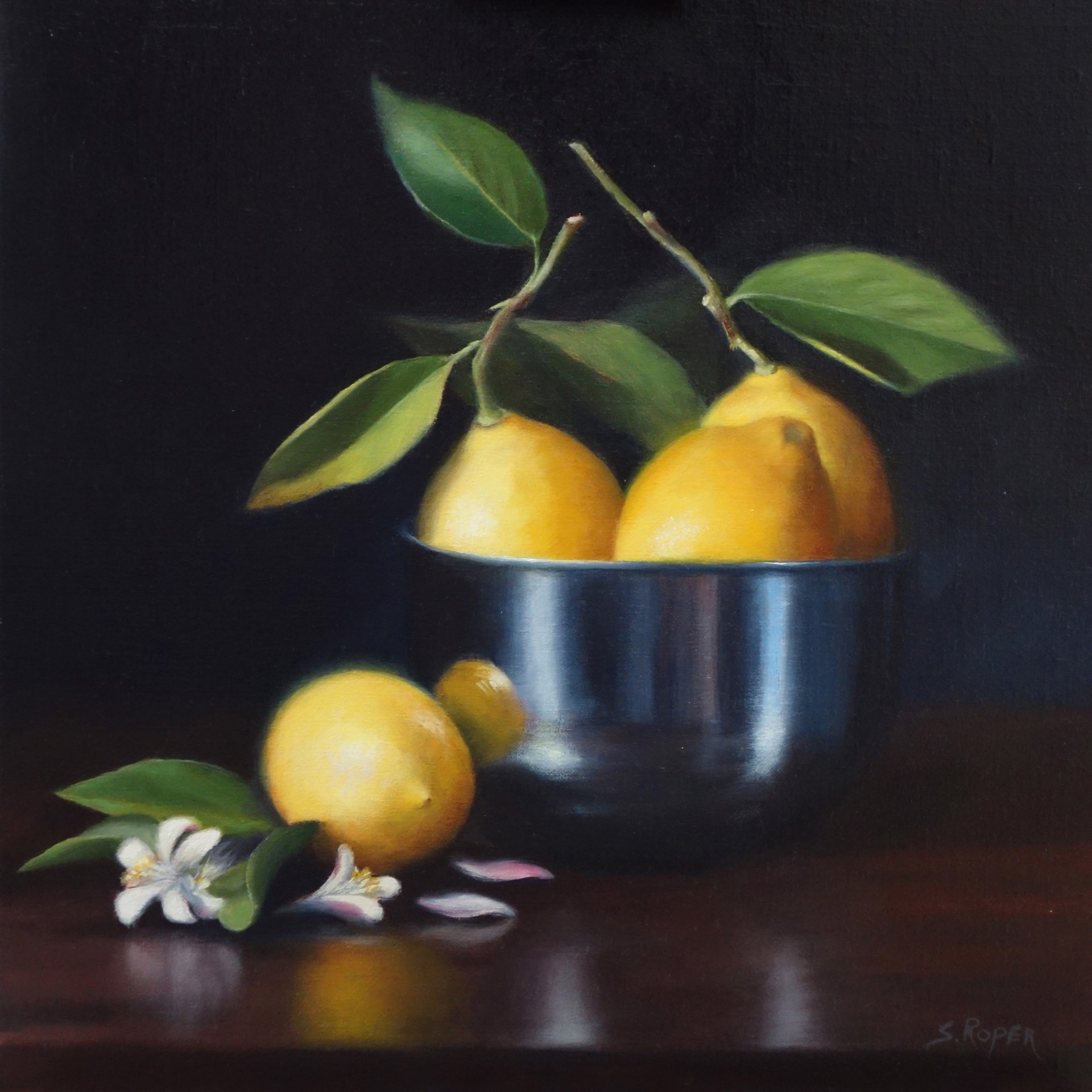 Meyer Lemons by Sherry Roper