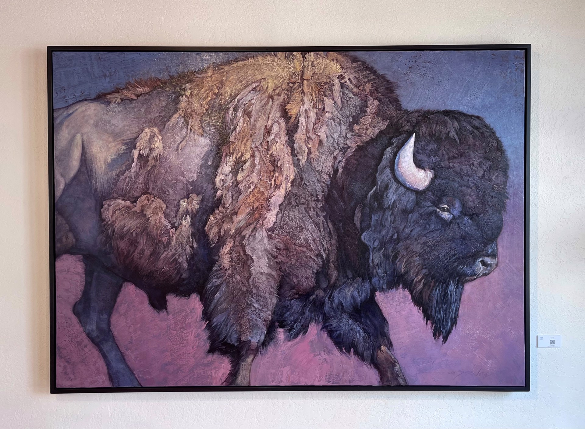 Bison Bull by Jill Soukup