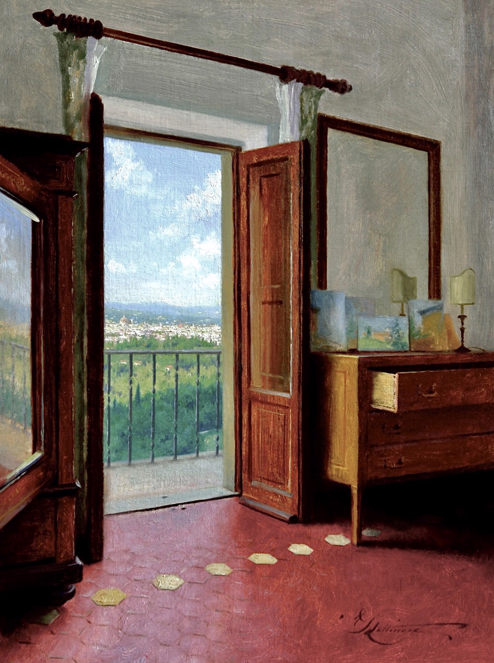 Morning View of Florence by Andrew Lattimore