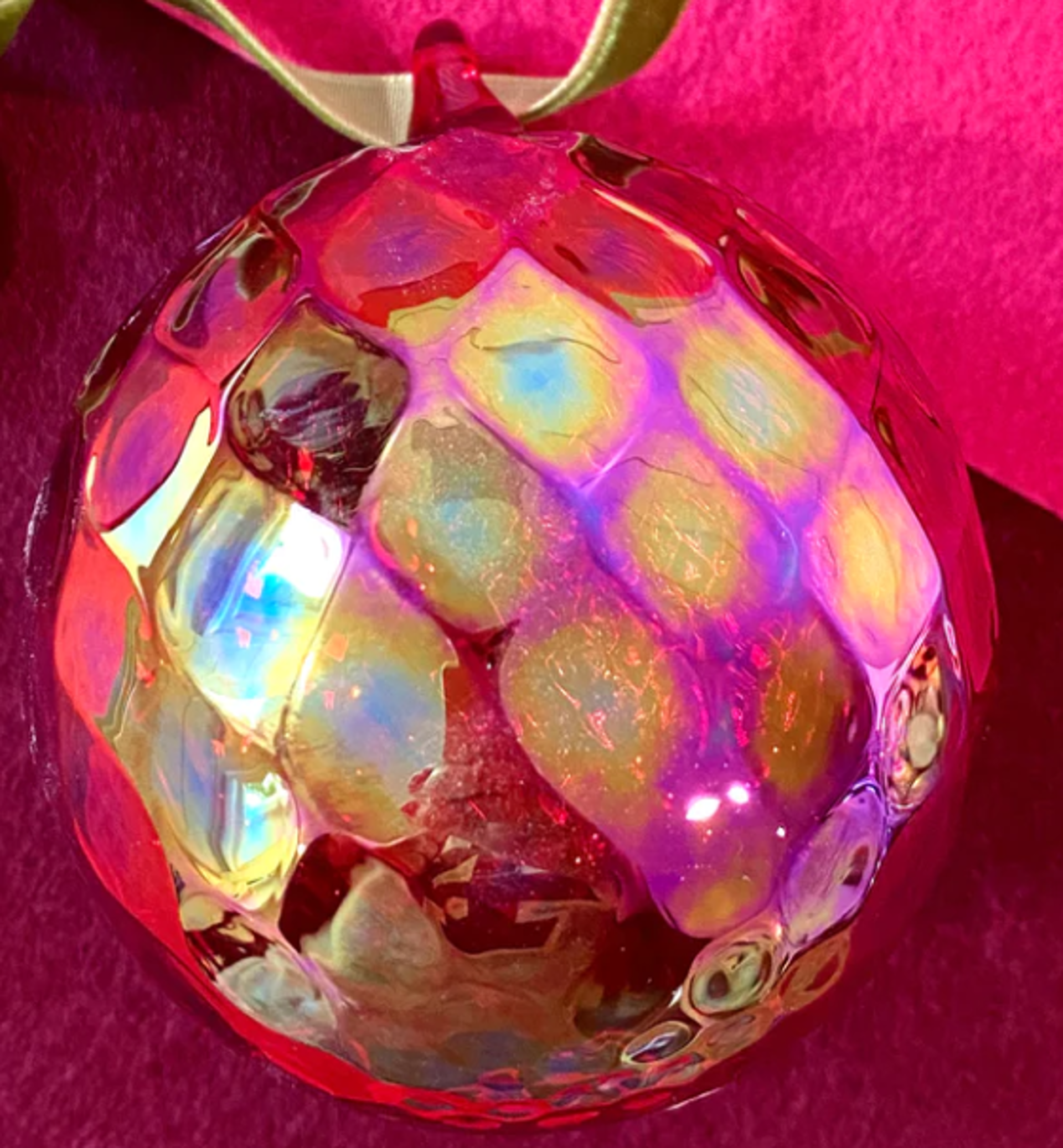 Ornament | Garnet Faceted by Glass Eye