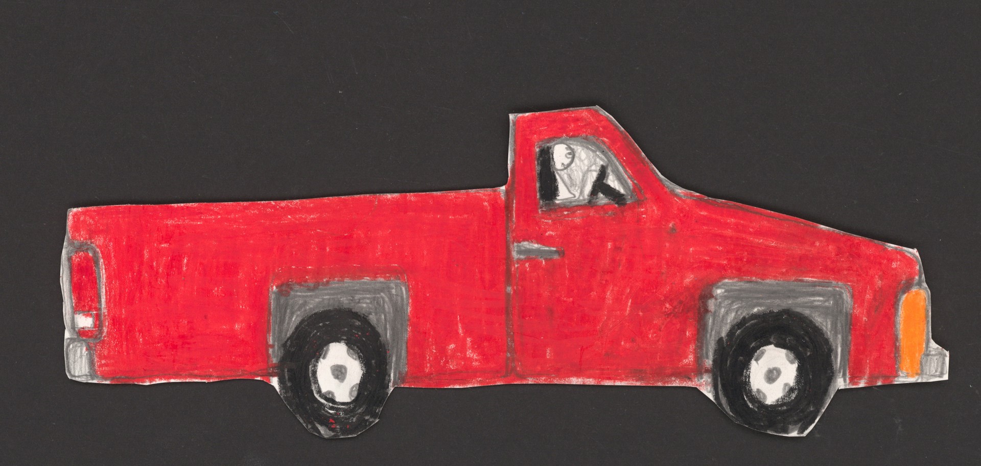 Little Red Truck by Michael Haynes
