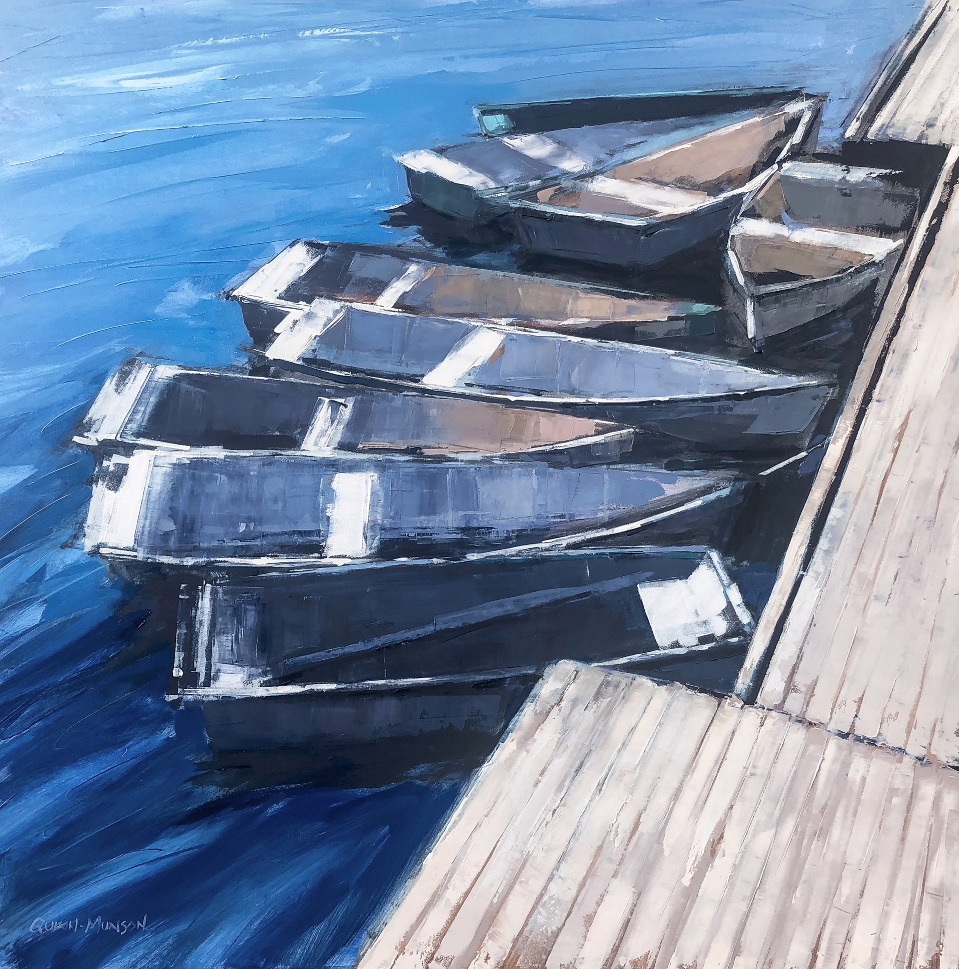 Dock of the Bay by Deborah Quinn-Munson