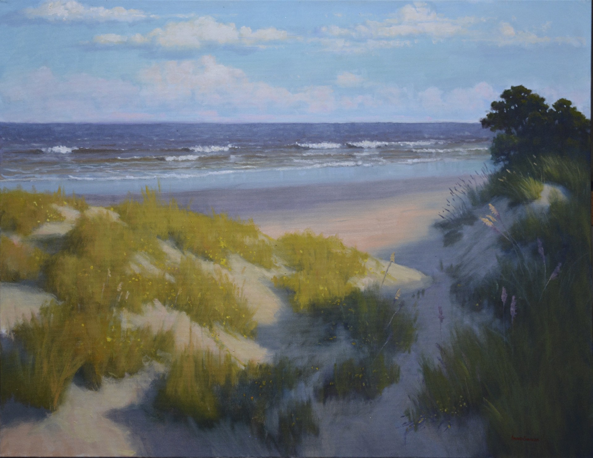 View of the Beach by Armand Cabrera