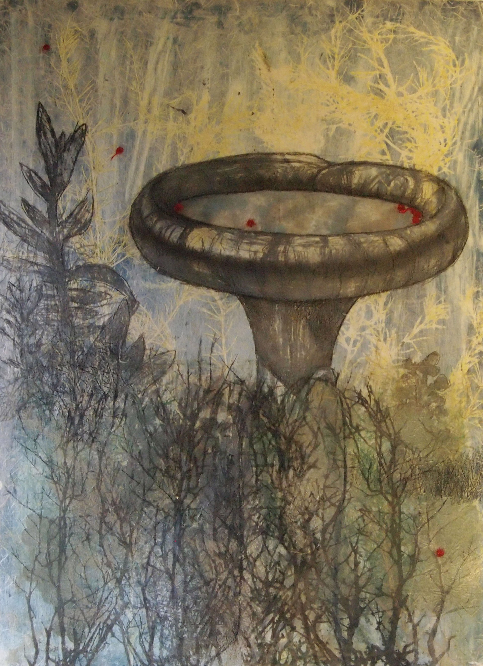 The Bird Bath by CathyJean Clark