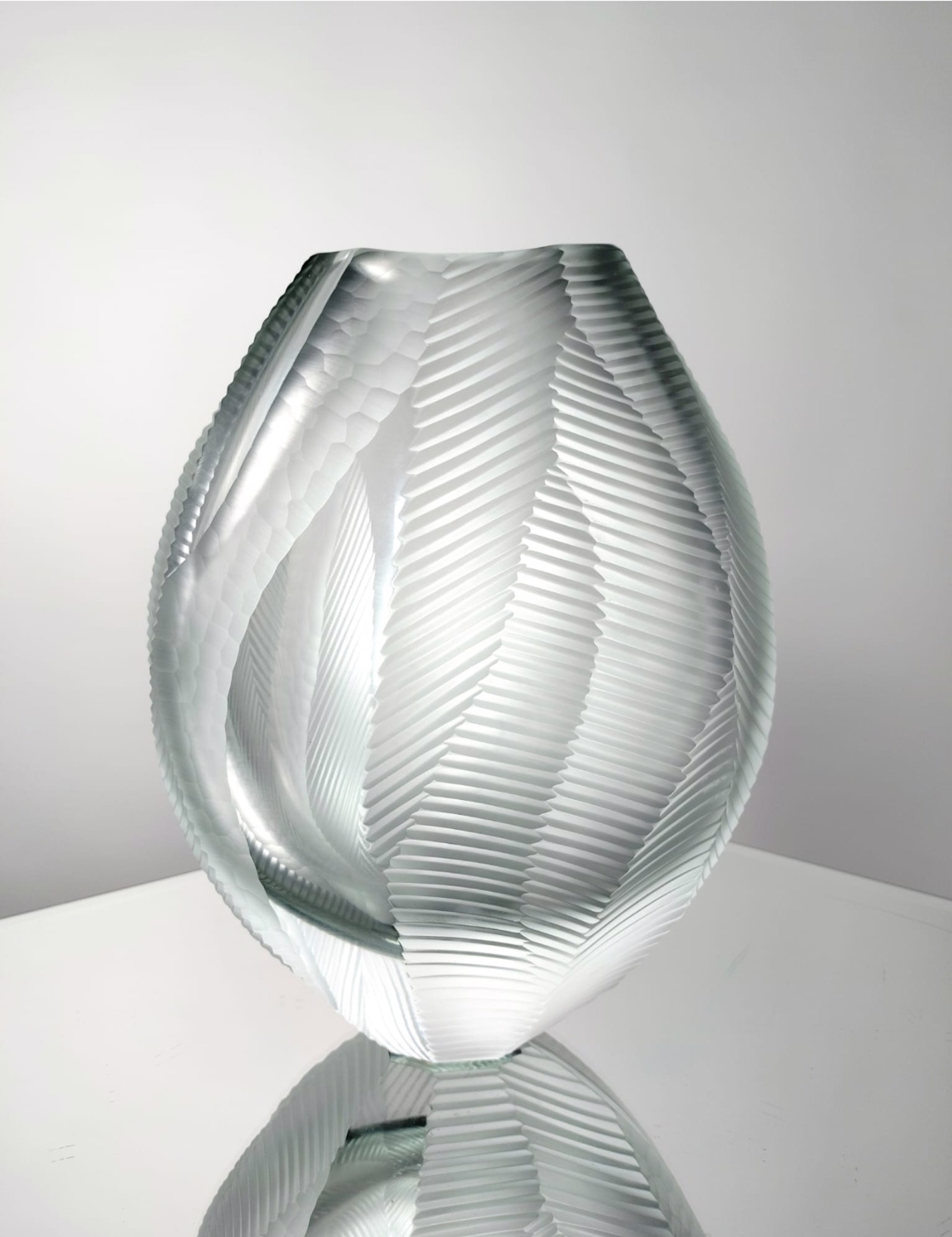 Gray Vase by Pietro & Riccardo Ferro
