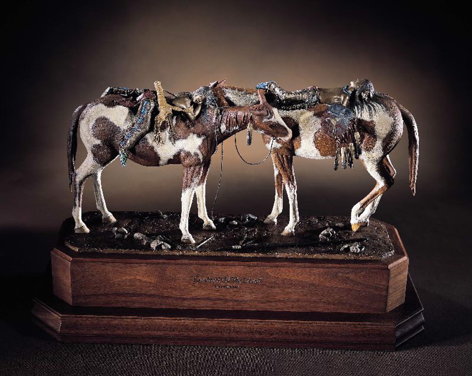 Guardians of the Herd (maquette) by Dave McGary (sculptor) (1958-2013)