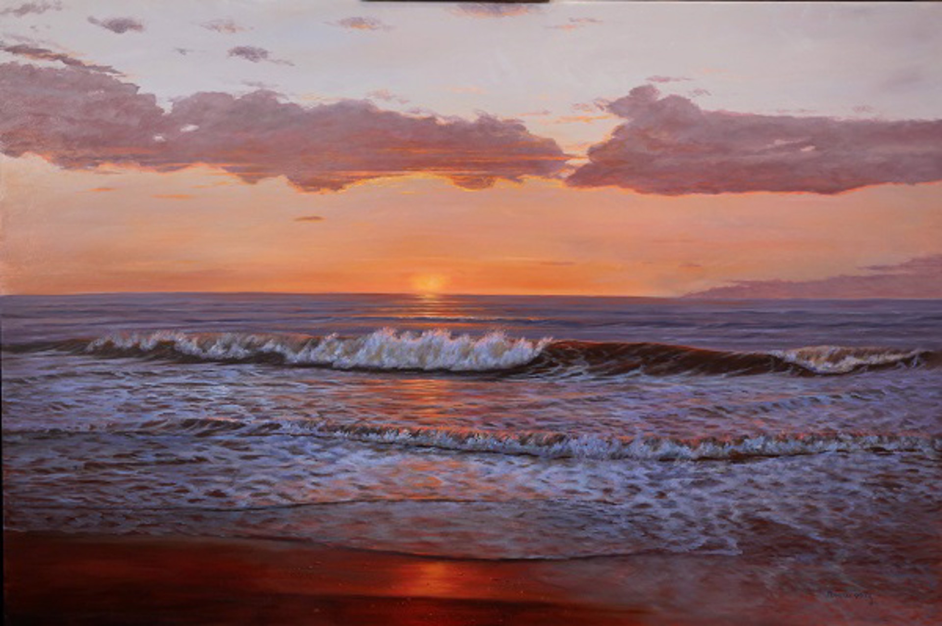 Edisto Morning Surf by Douglas Grier