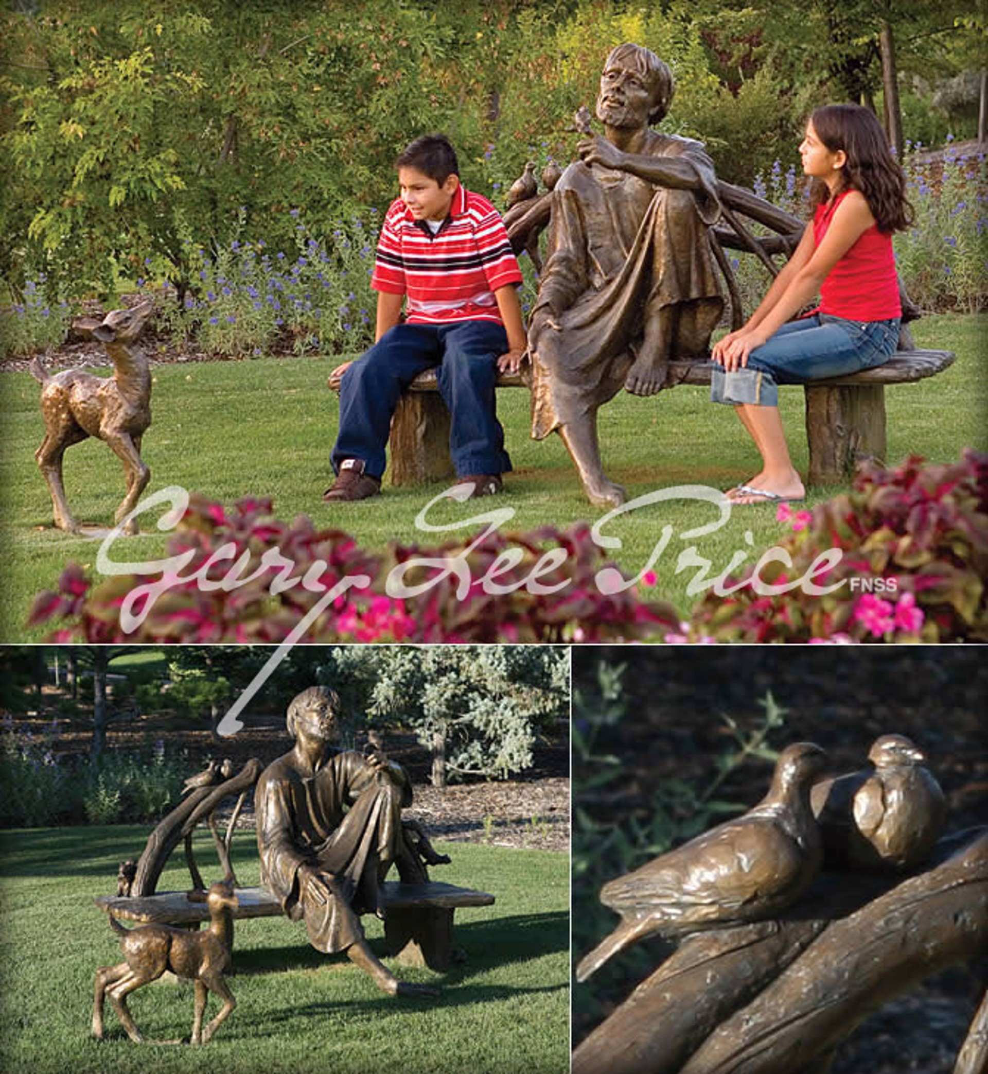 Saint Francis Bench by Gary Lee Price (sculptor)
